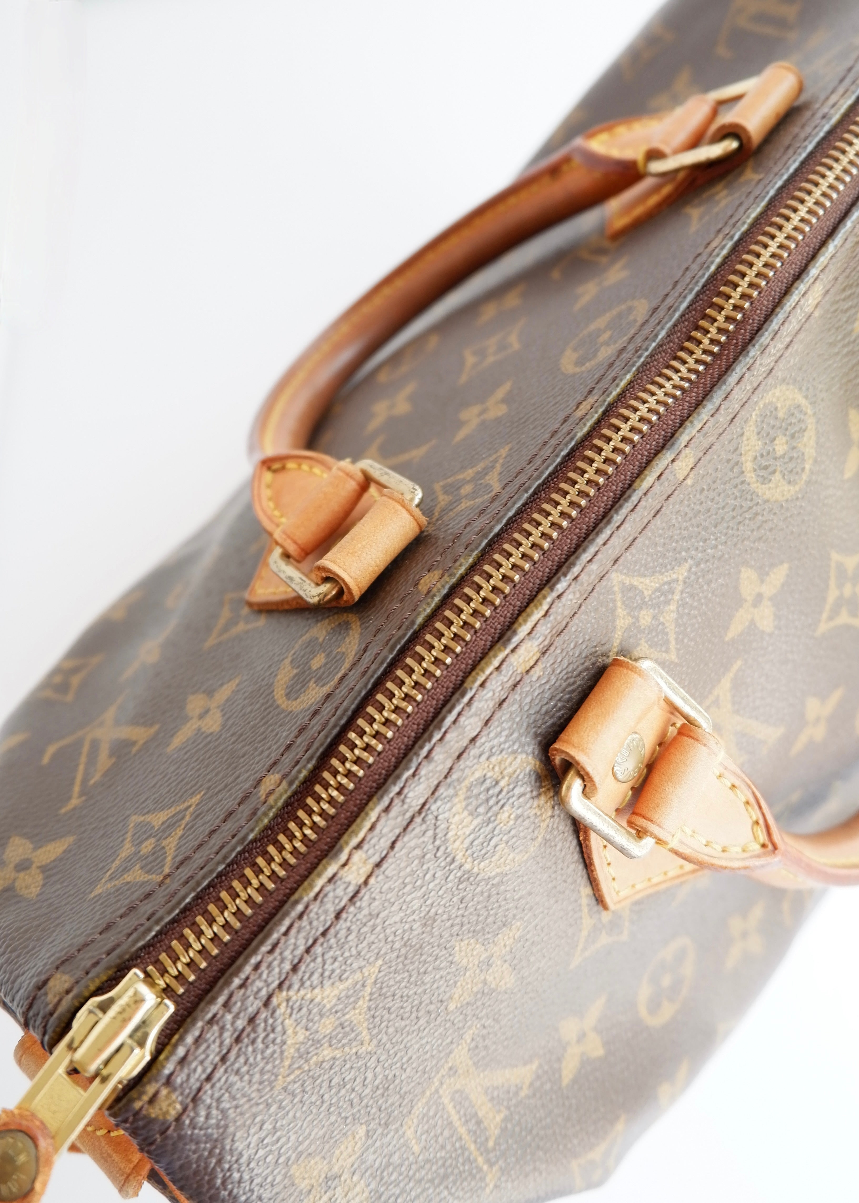 Preowned Vintage Louis Vuitton Monogram Speedy 30 Handbag