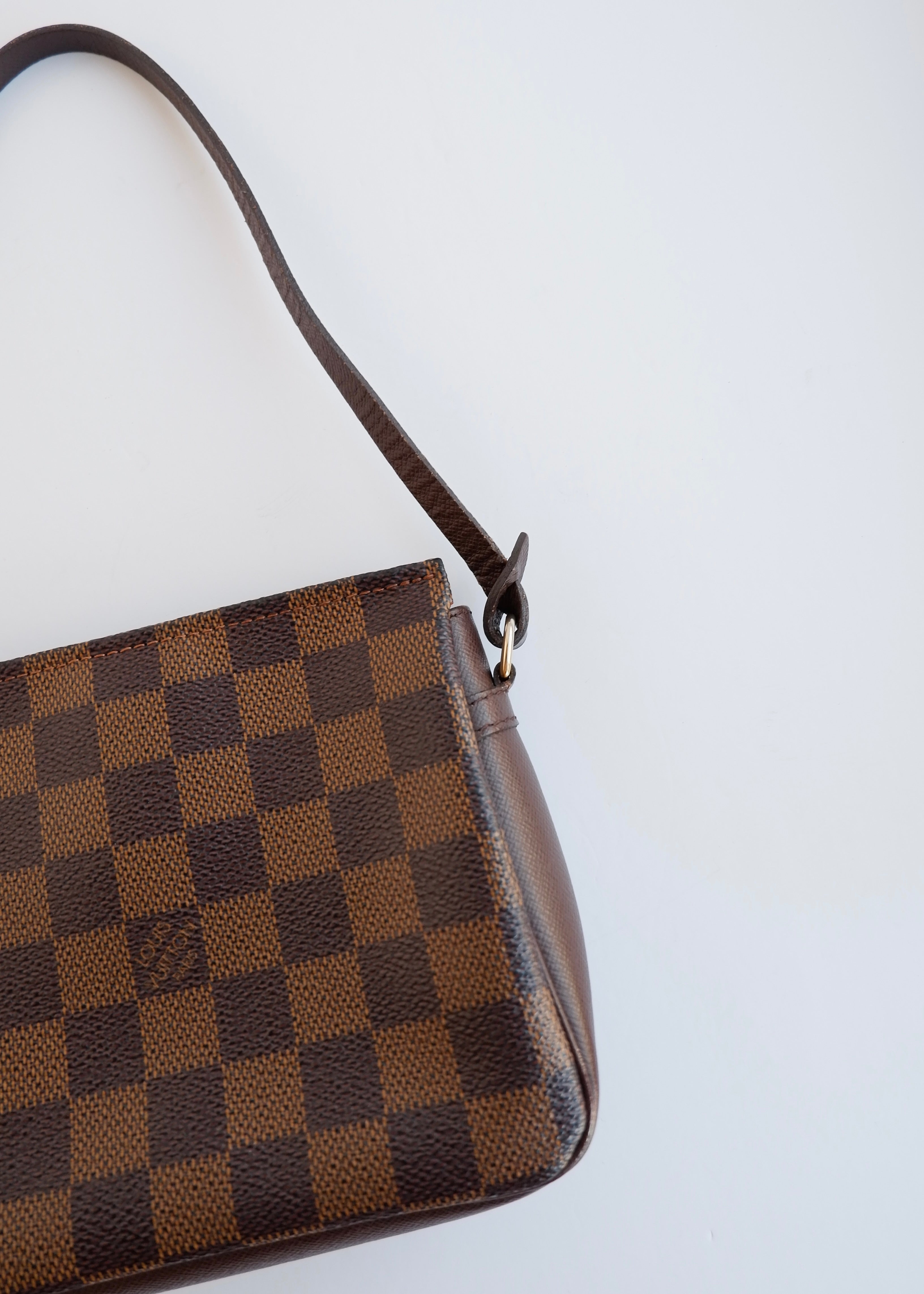 Authentic Preowned Louis Vuitton Damier Ebene Trousse Shoulder Bag