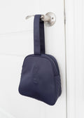 Authentic Preowned Vintage YSL Navy Nylon Wristlet Pouch
