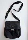 Authentic Preowned Prada Black Nylon Crossbody Bag