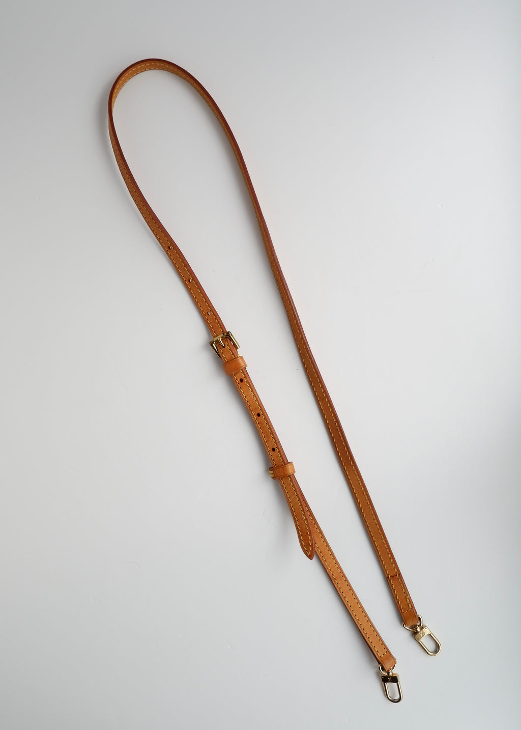 Bandoulière en cuir Louis Vuitton d'occasion authentique