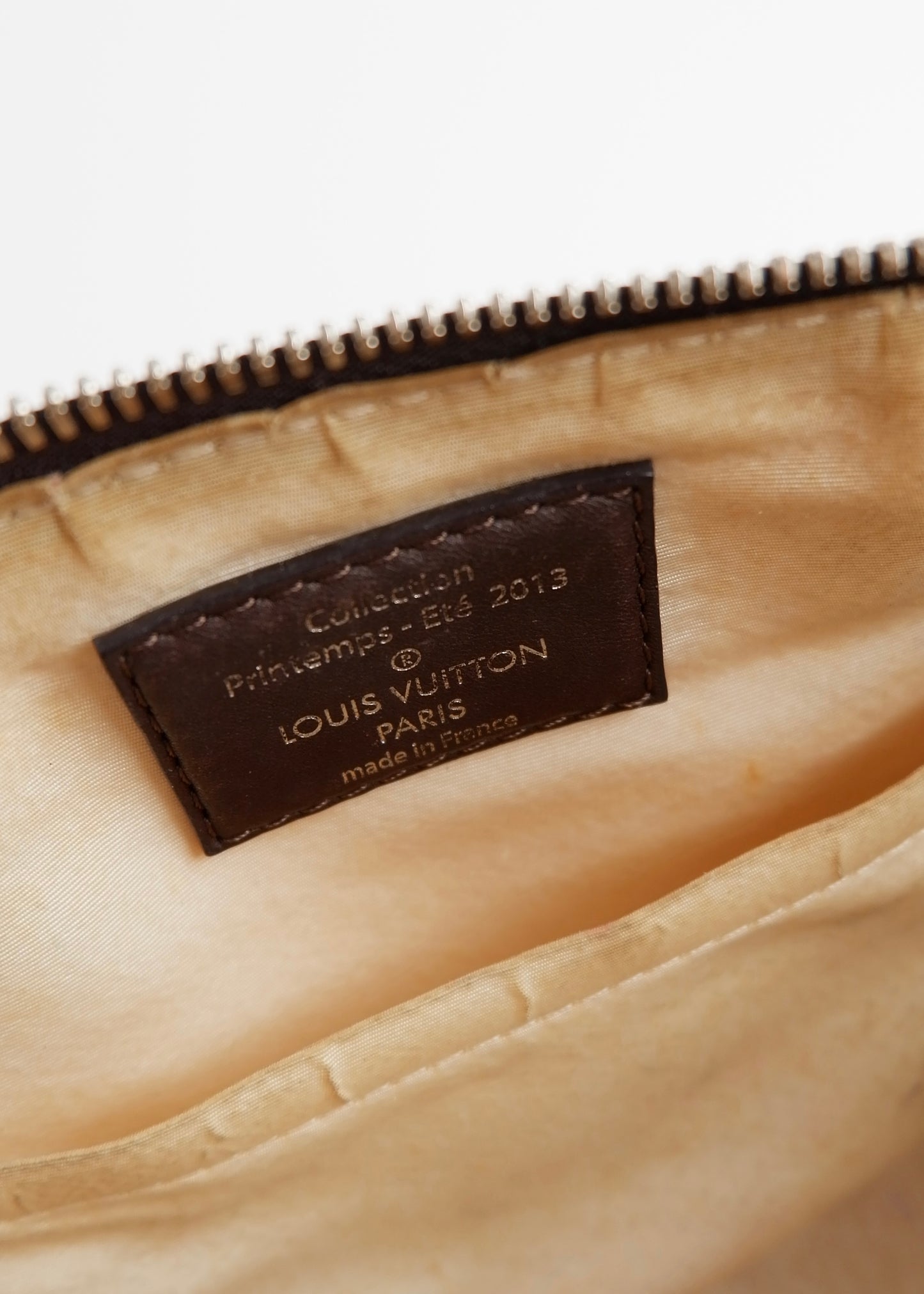 Authentic Preowned Louis Vuitton Damier Cubic Speedy East West Leather Brown Special Edition (Spring 2013) Hand Bag