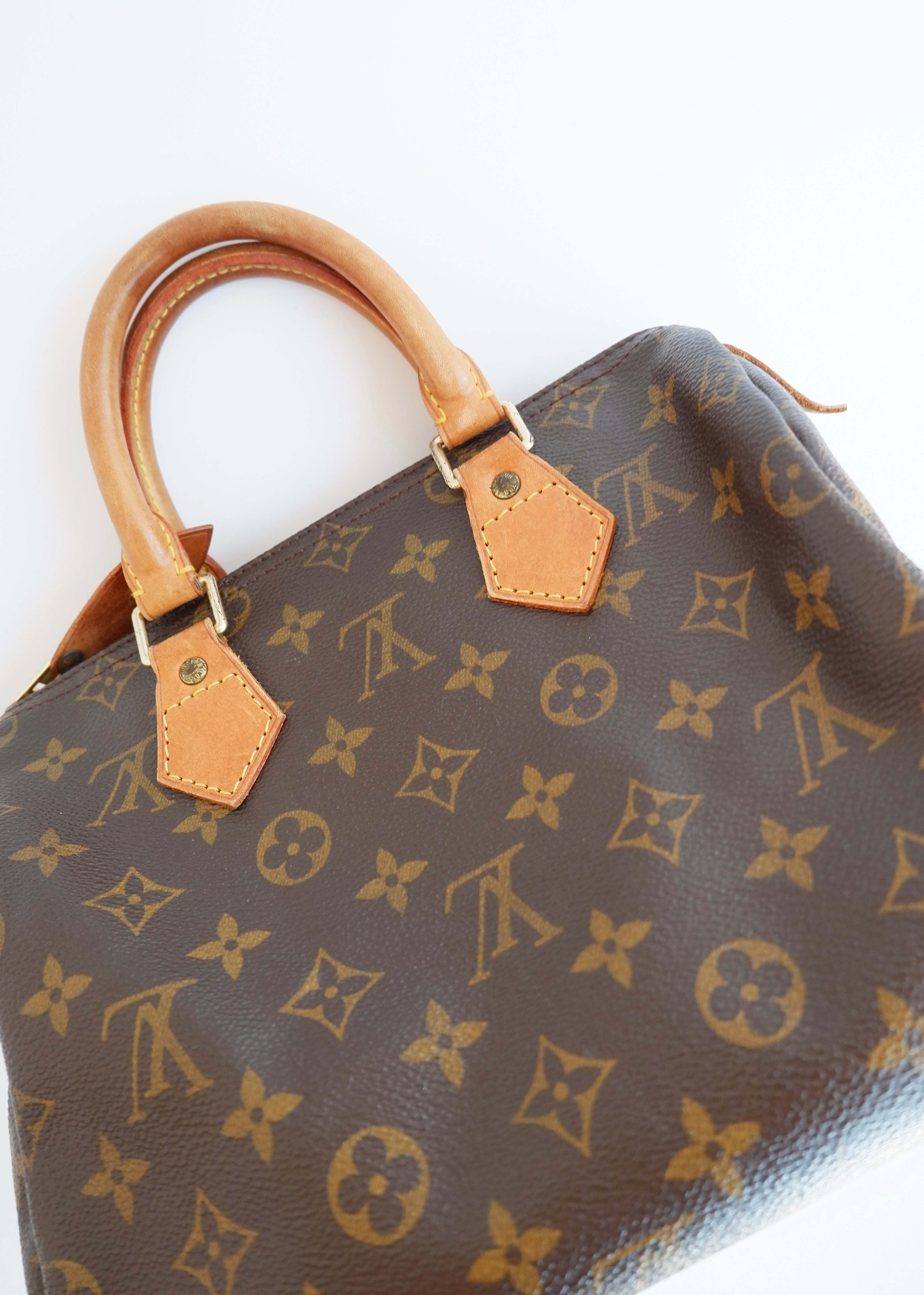 Authentic Preowned Vintage Louis Vuitton Monogram Speedy 25