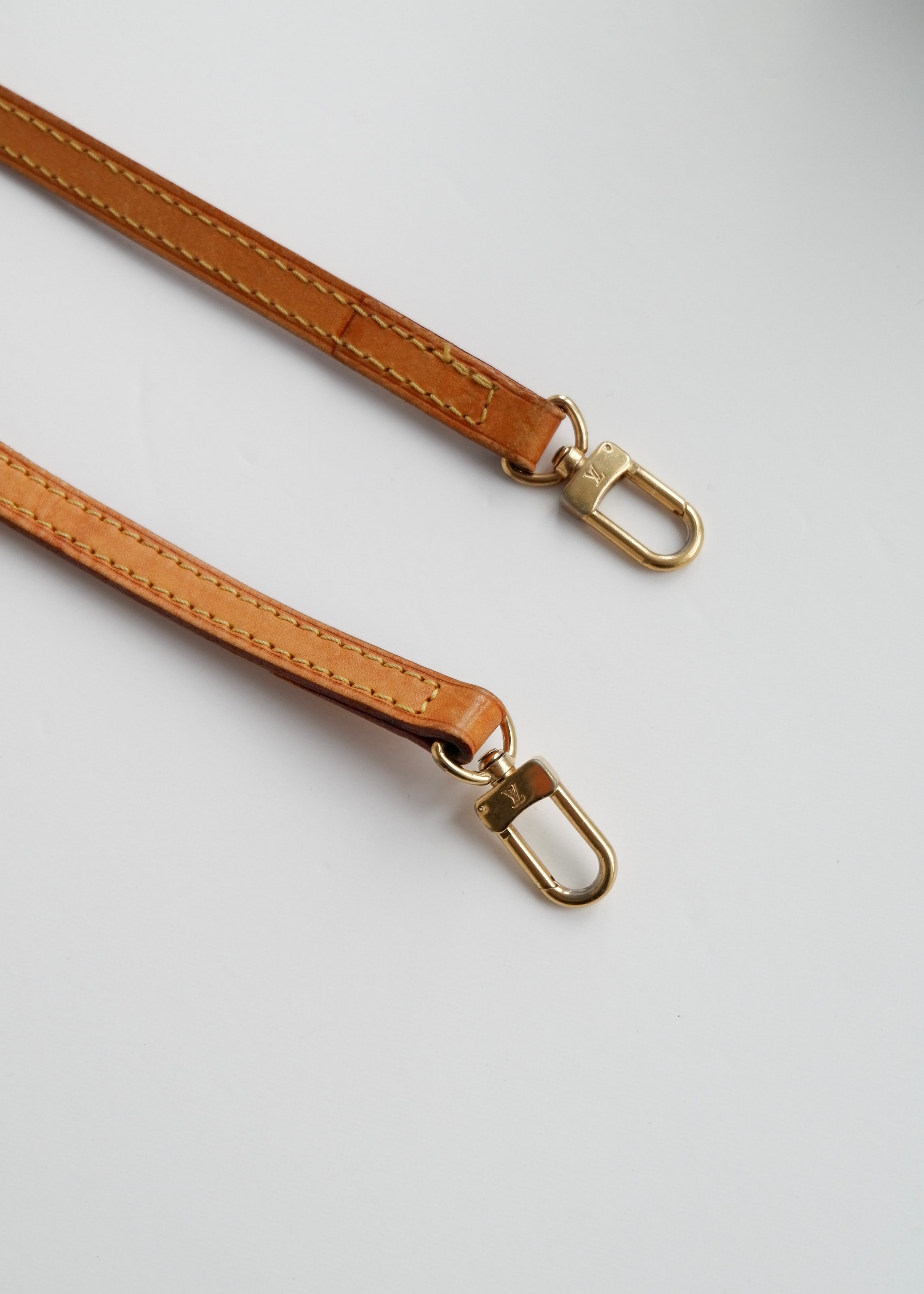Bandoulière en cuir Louis Vuitton d'occasion authentique