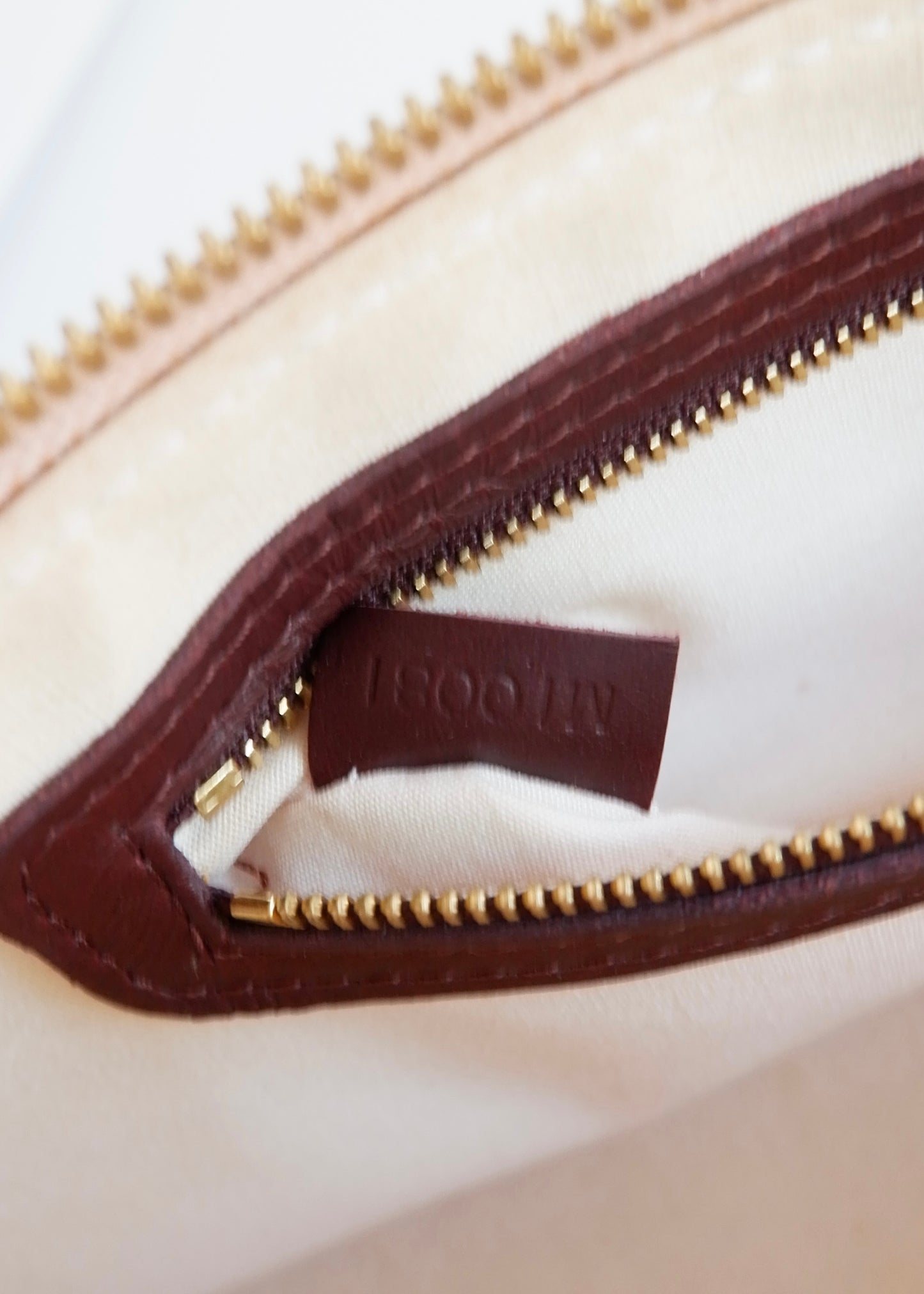 Authentic Preowned Louis Vuitton Burgundy Mini Lin Long Alma