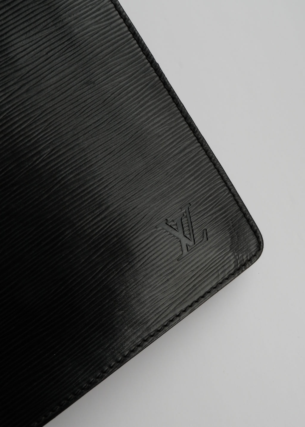 Authentic Preowned Vintage Louis Vuitton Black Epi Large Pouch