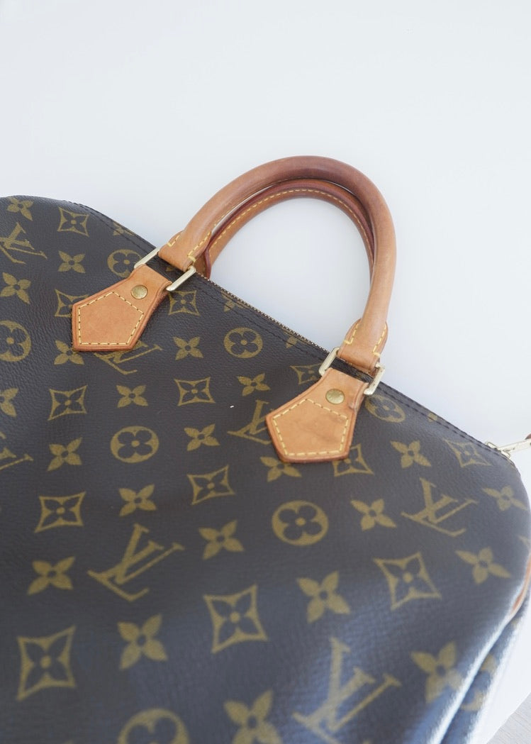 Preowned Louis Vuitton Monogram Speedy 30 Handbag