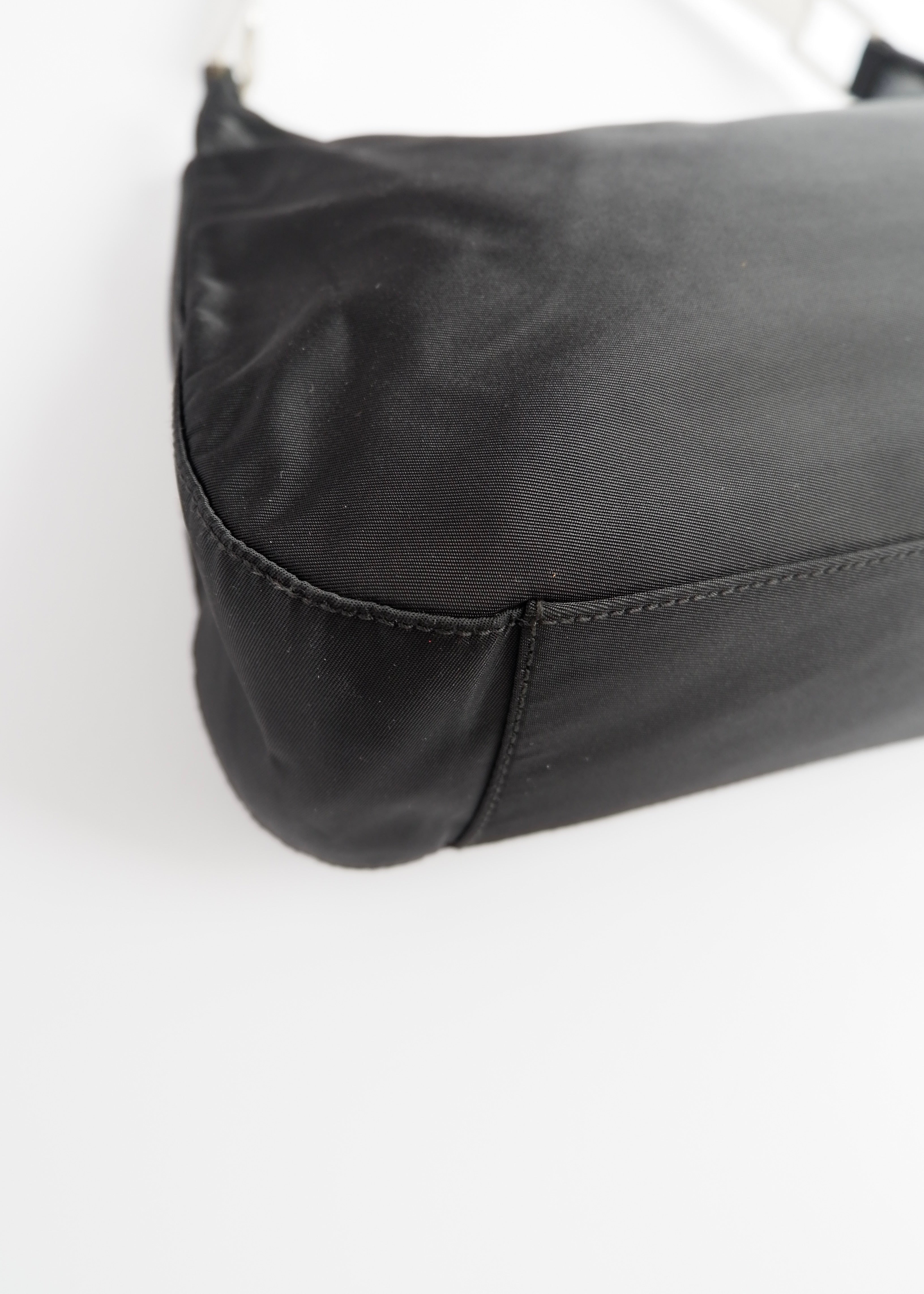 Authentic Preowned Prada Black Nylon Shoulder Bag