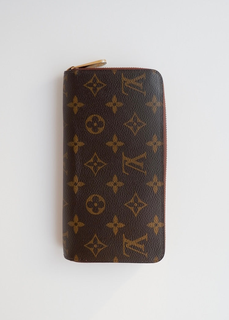 Authentic Preowned Louis Vuitton Monogram Zip Around Long Wallet