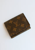 Authentique porte-cartes Louis Vuitton Monogram d'occasion