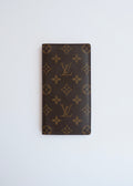 Authentic Preowned Louis Vuitton Monogra Cheque Book/ Card Holder