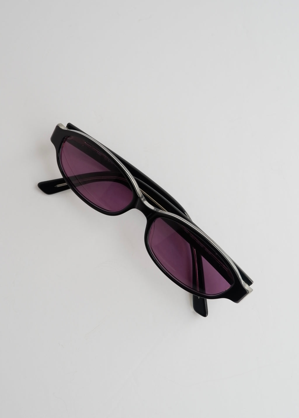 Authentic Preowned Gucci Round Frame Purple Lens Sunglasses