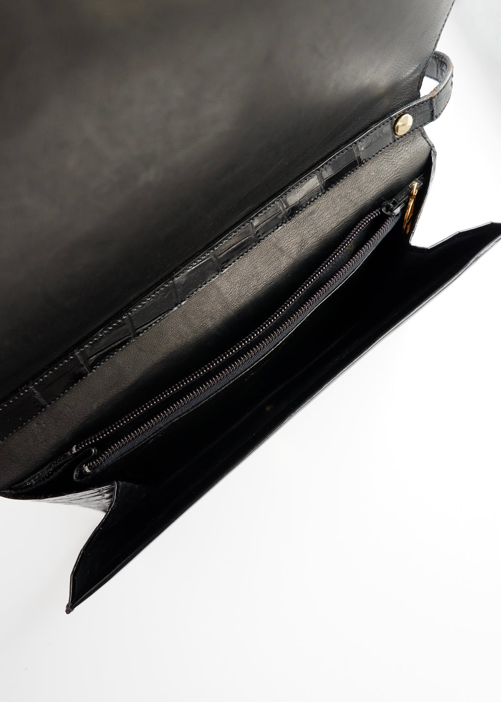Authentic Preowned Vintage Dior Black Patent Leather Shoulder Bag