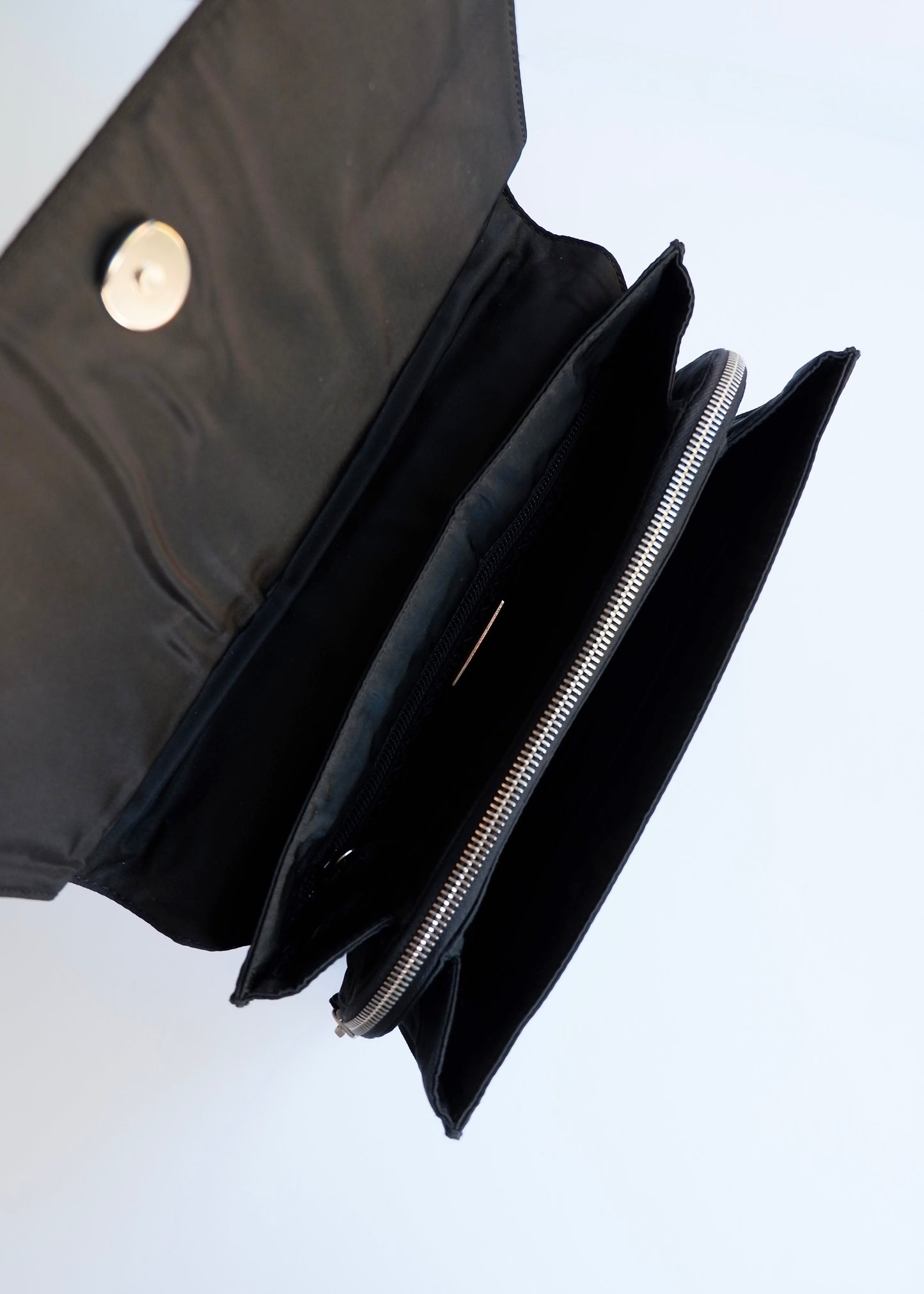 Authentic Preowned Prada Black Nylon Hobo Shoulder Bag