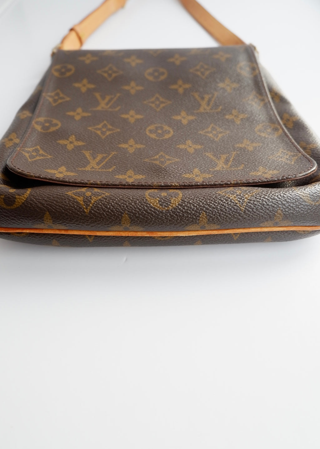 Preowned Louis Vuitton Brown Monogram Musette Tango Salsa Shoulder Bag