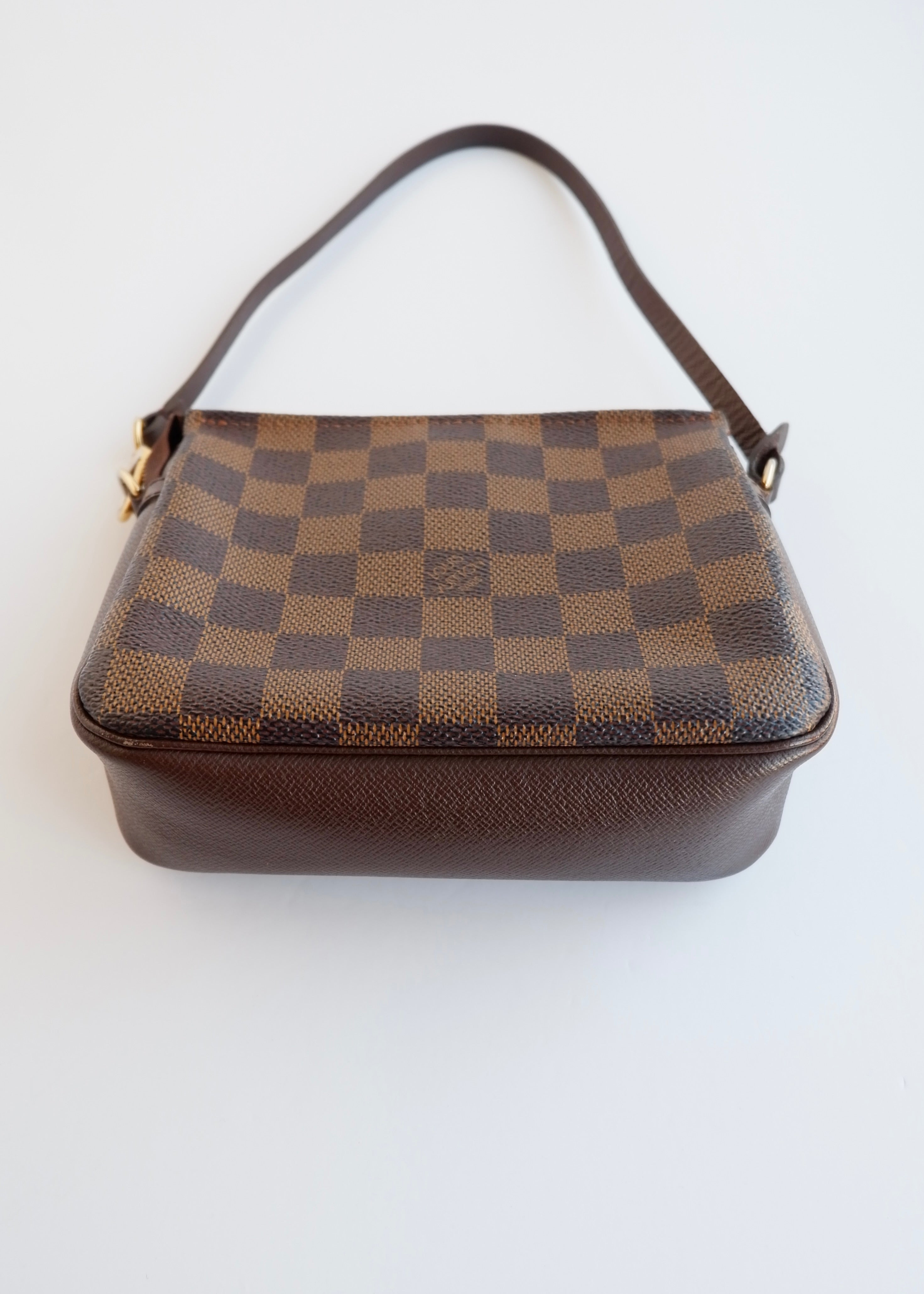 Authentic Preowned Louis Vuitton Damier Ebene Trousse Shoulder Bag