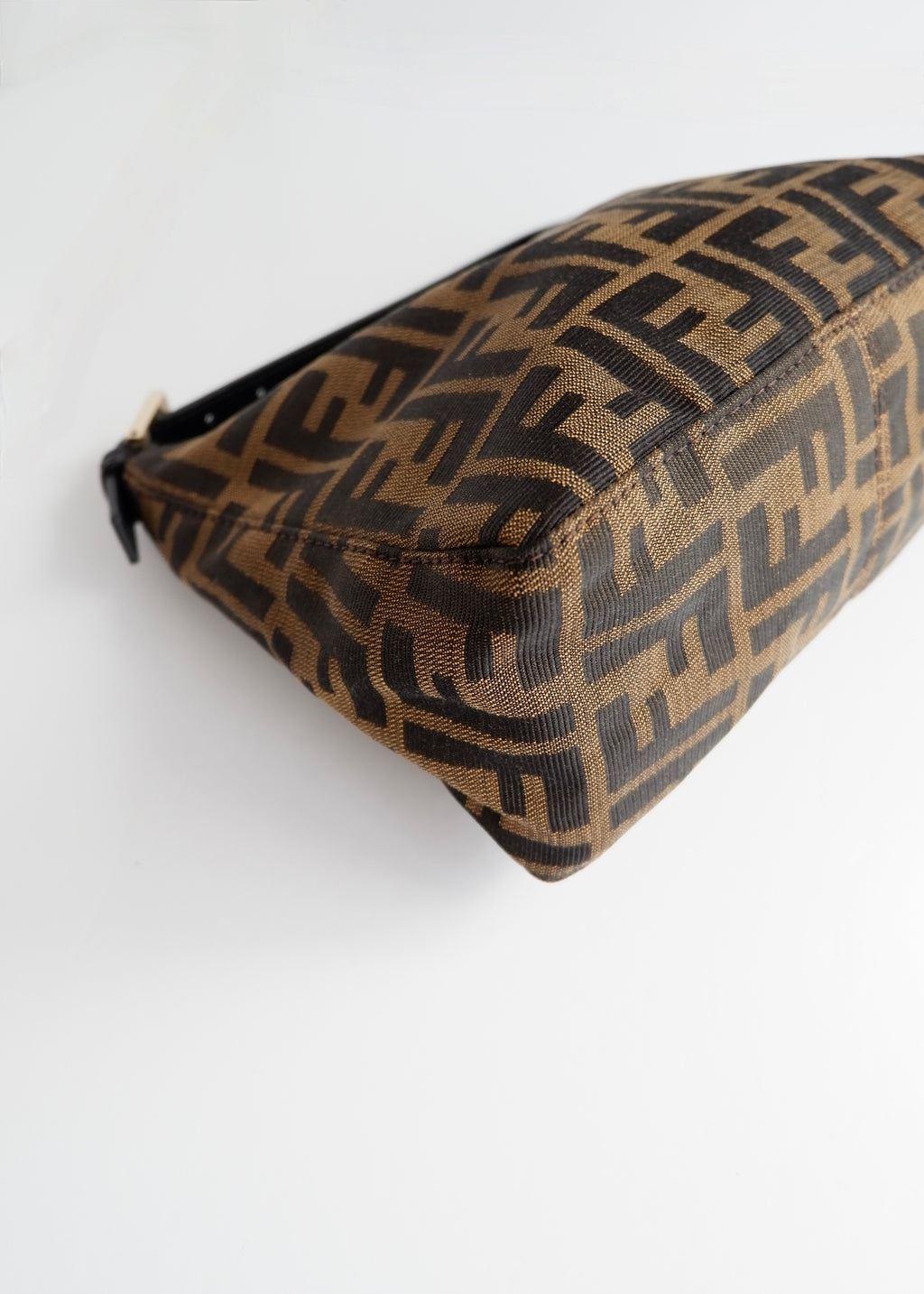 Preowned Fendi Zucca Print Micro Handbag