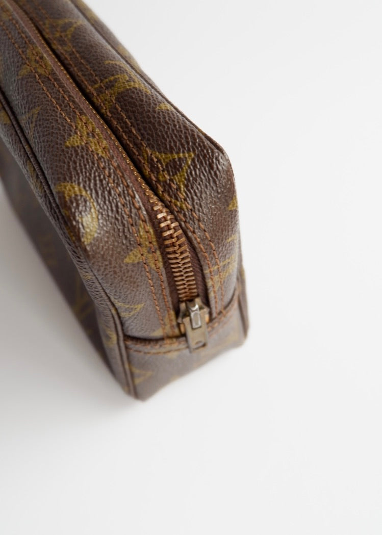 Authentic Preowned Vintage Louis Vuitton Monogram Small Toiletry Bag