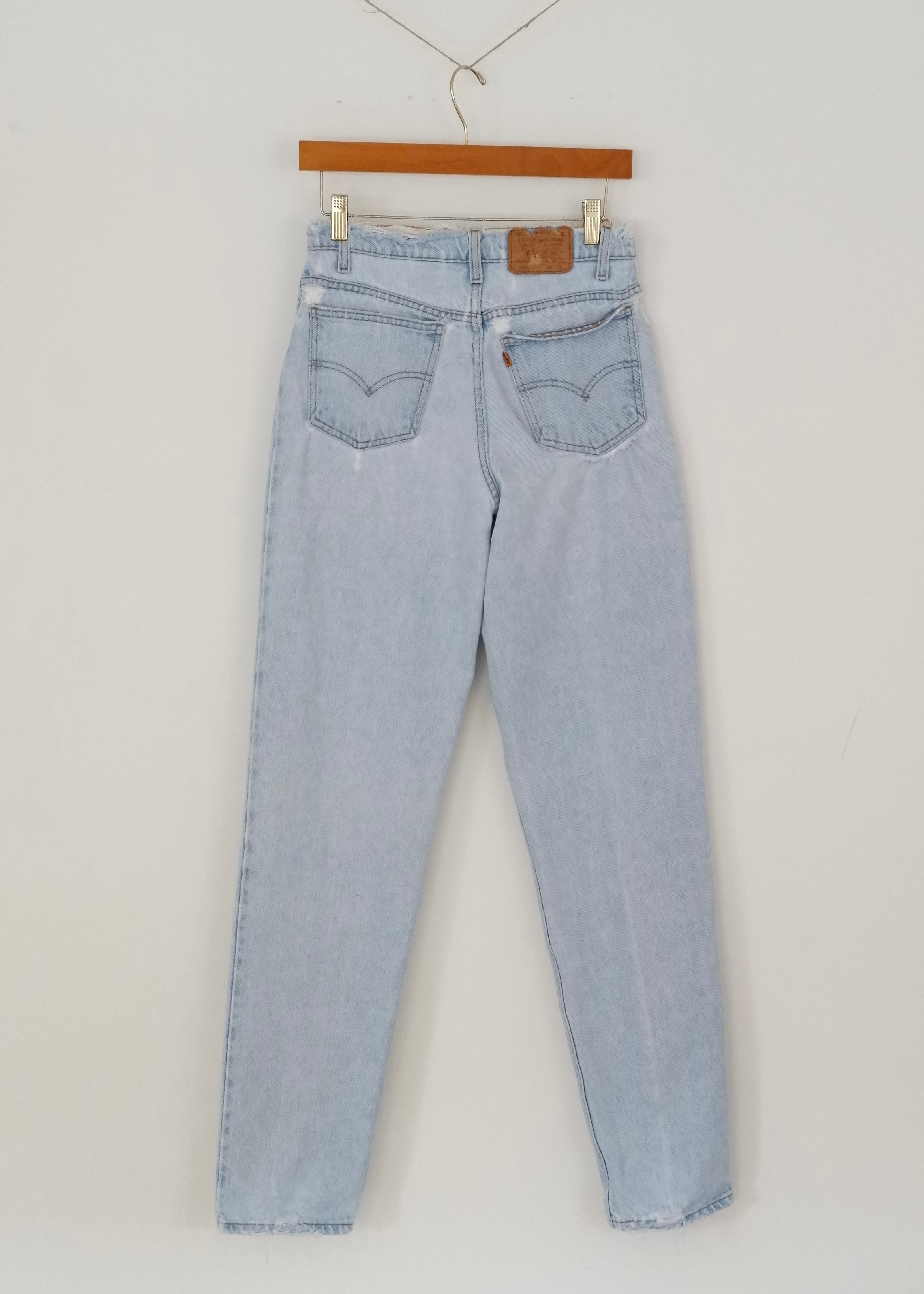 Levis Vintage 550 Jean vieilli légèrement délavé - 28