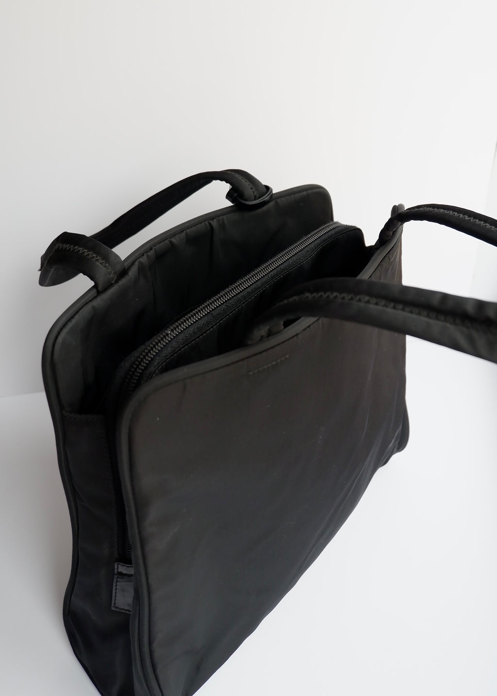 Authentic Preowned Prada Black Nylon Top Handle Bag