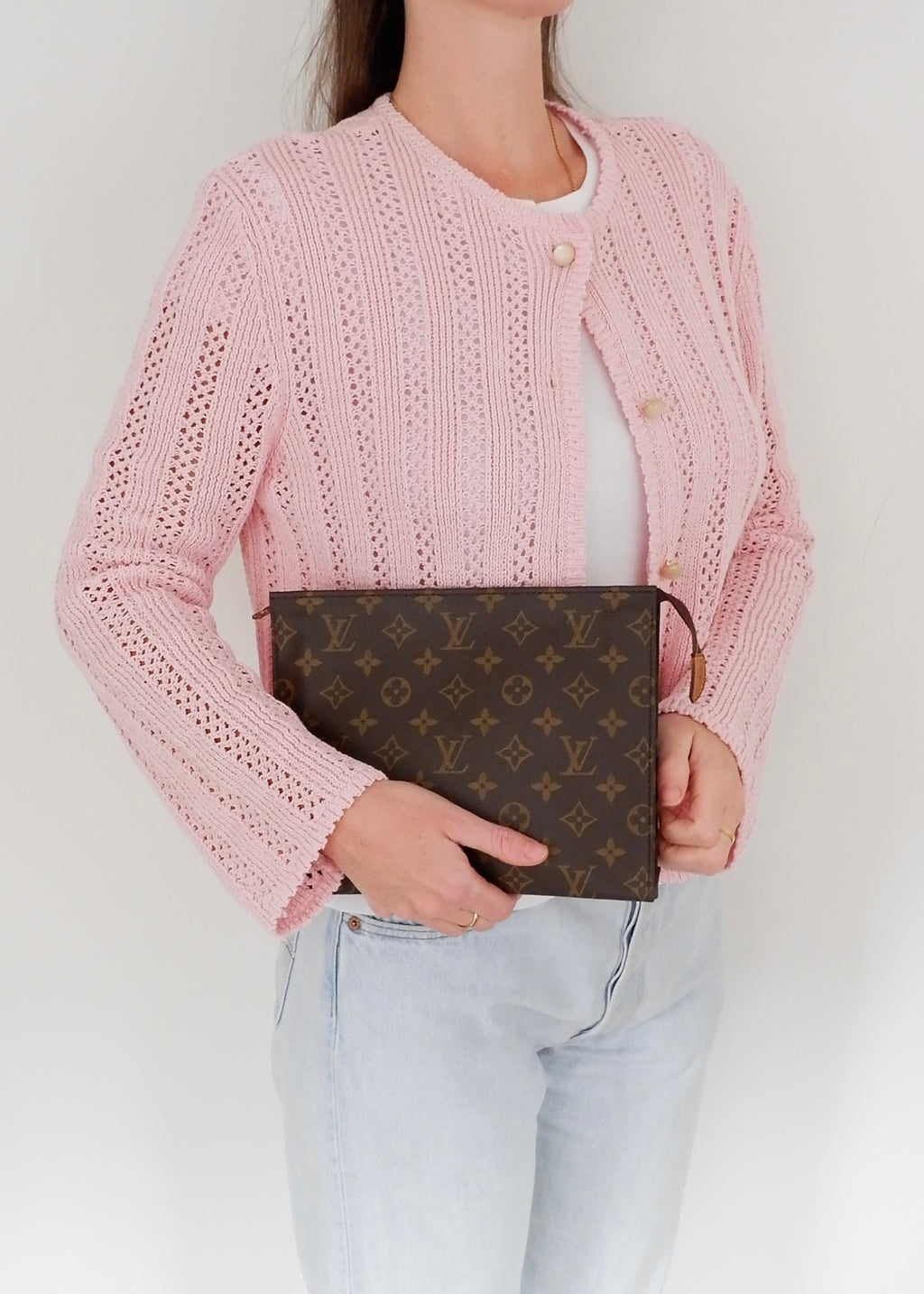 Preowned Louis Vuitton Monogram Toiletry 26 Pouch