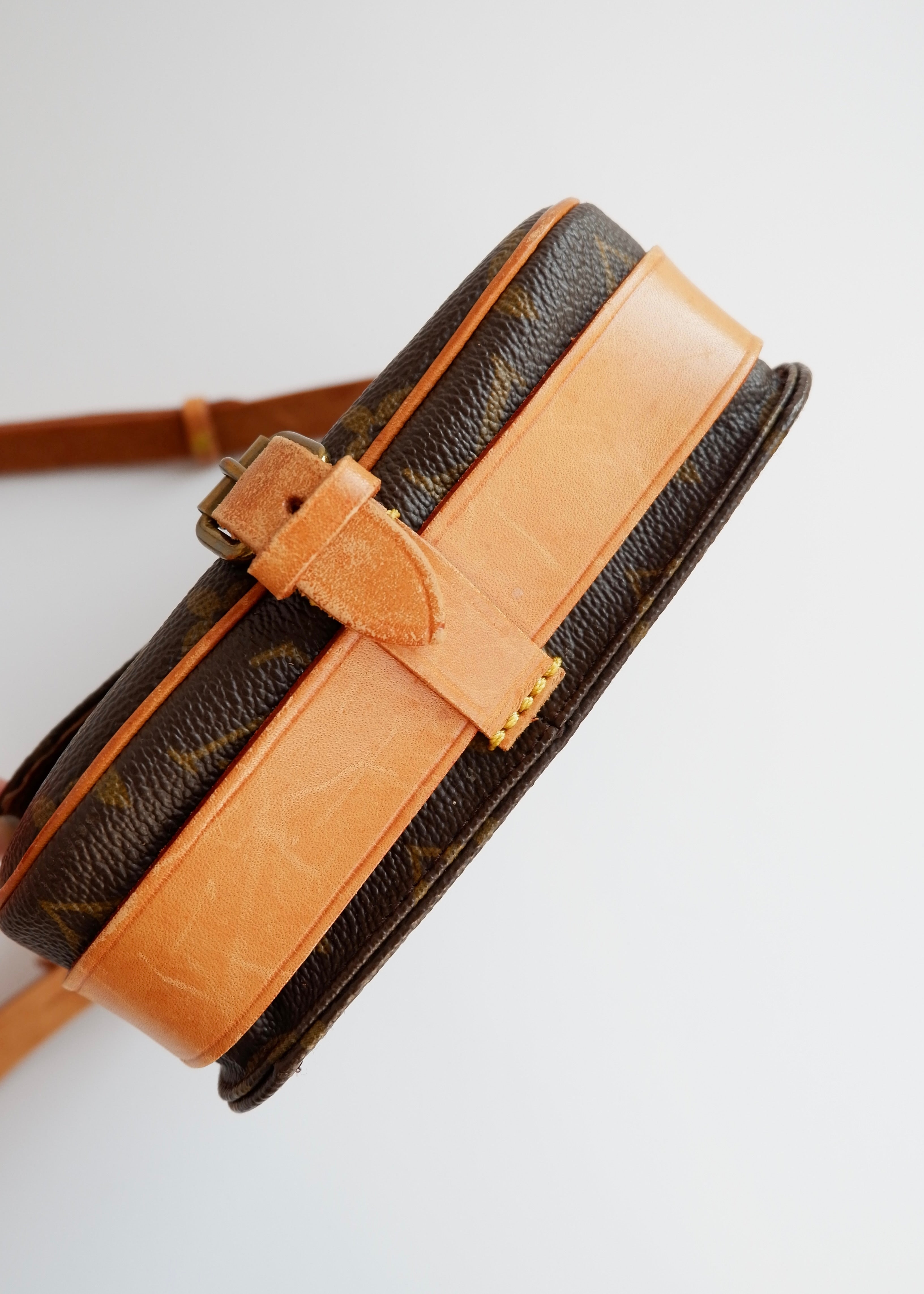 Bandoulière Louis Vuitton Monogram Mini Cartouchière d'occasion authentique