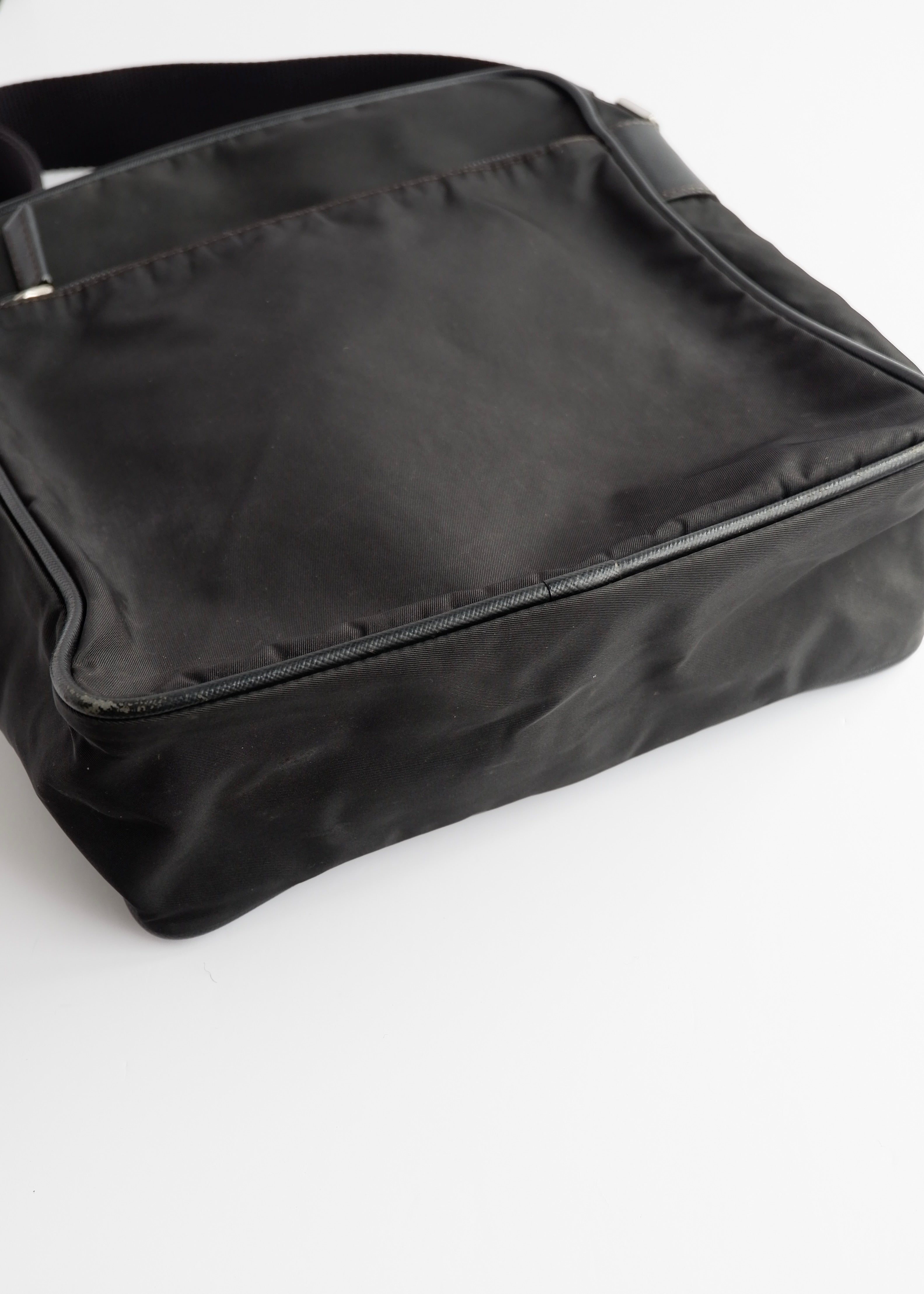 Authentic Preowned Prada Black Nylon Crossbody Bag