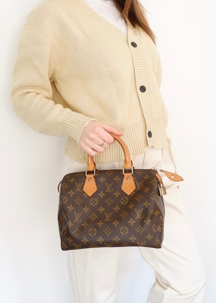 Authentique Louis Vuitton Monogram Speedy 25 d'occasion