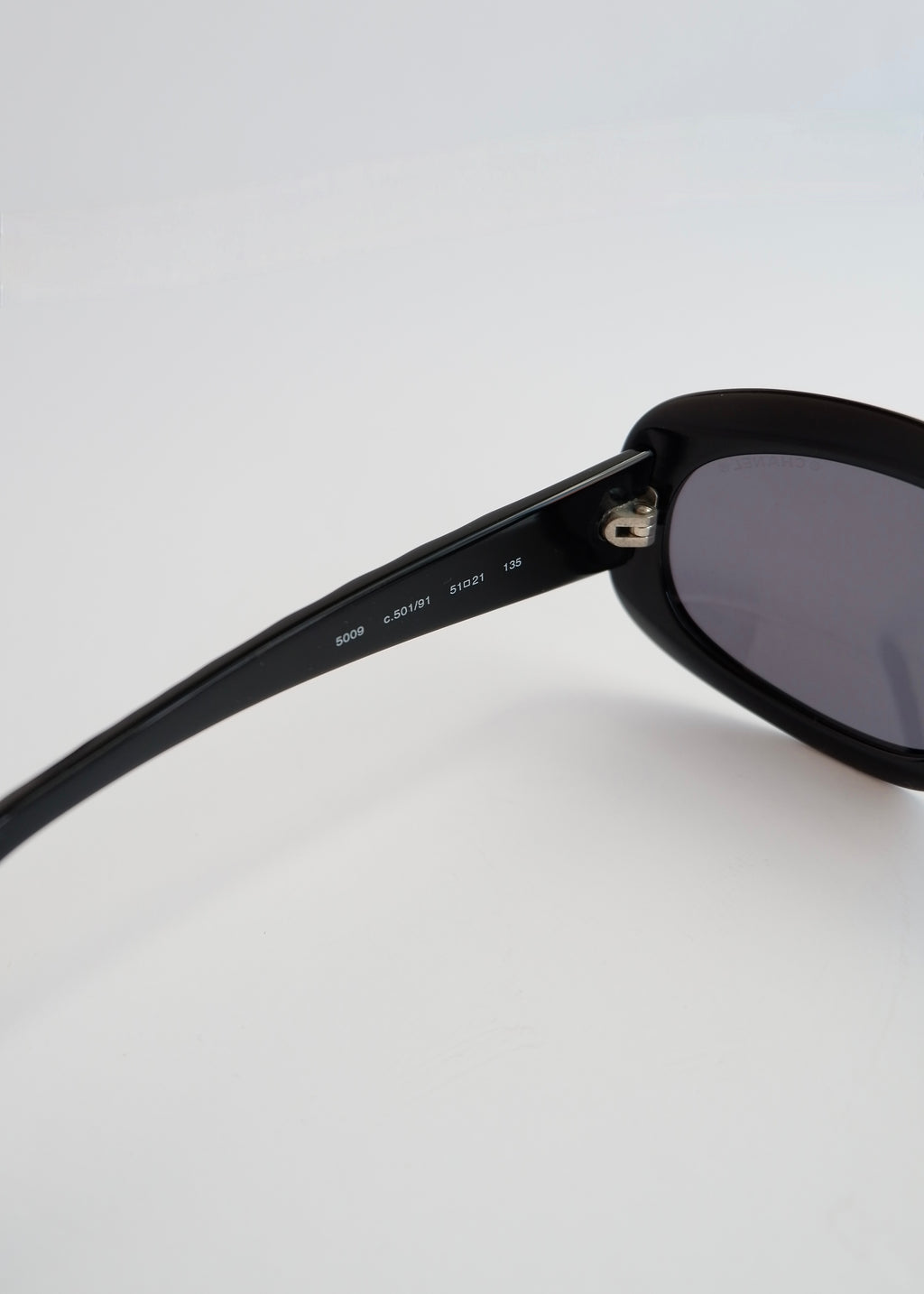 Authentic Preowned Chanel Black CC Logo Sunglasses