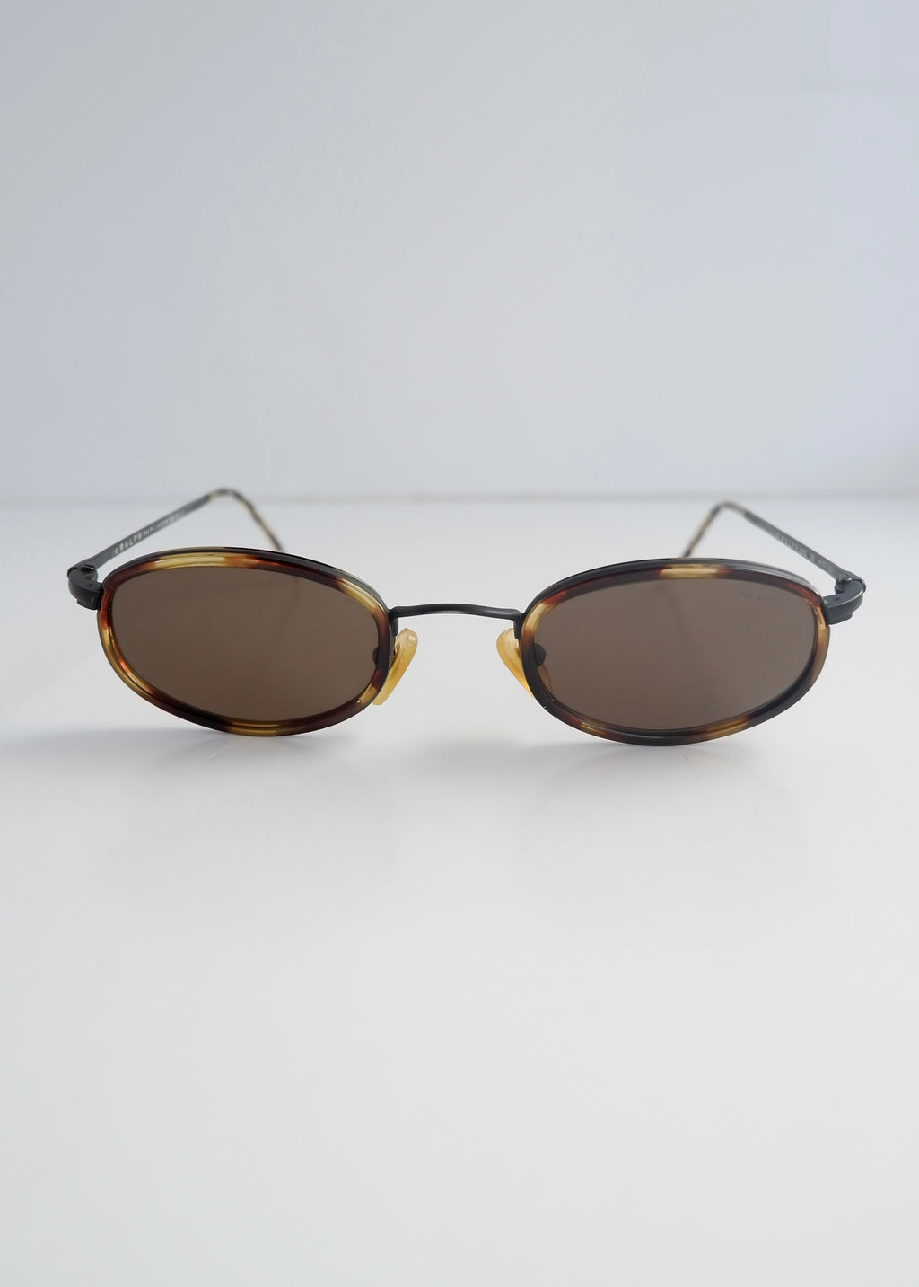 Authentic Preowned Polo Ralph Lauren Tortoise Round Frame Sunglasses