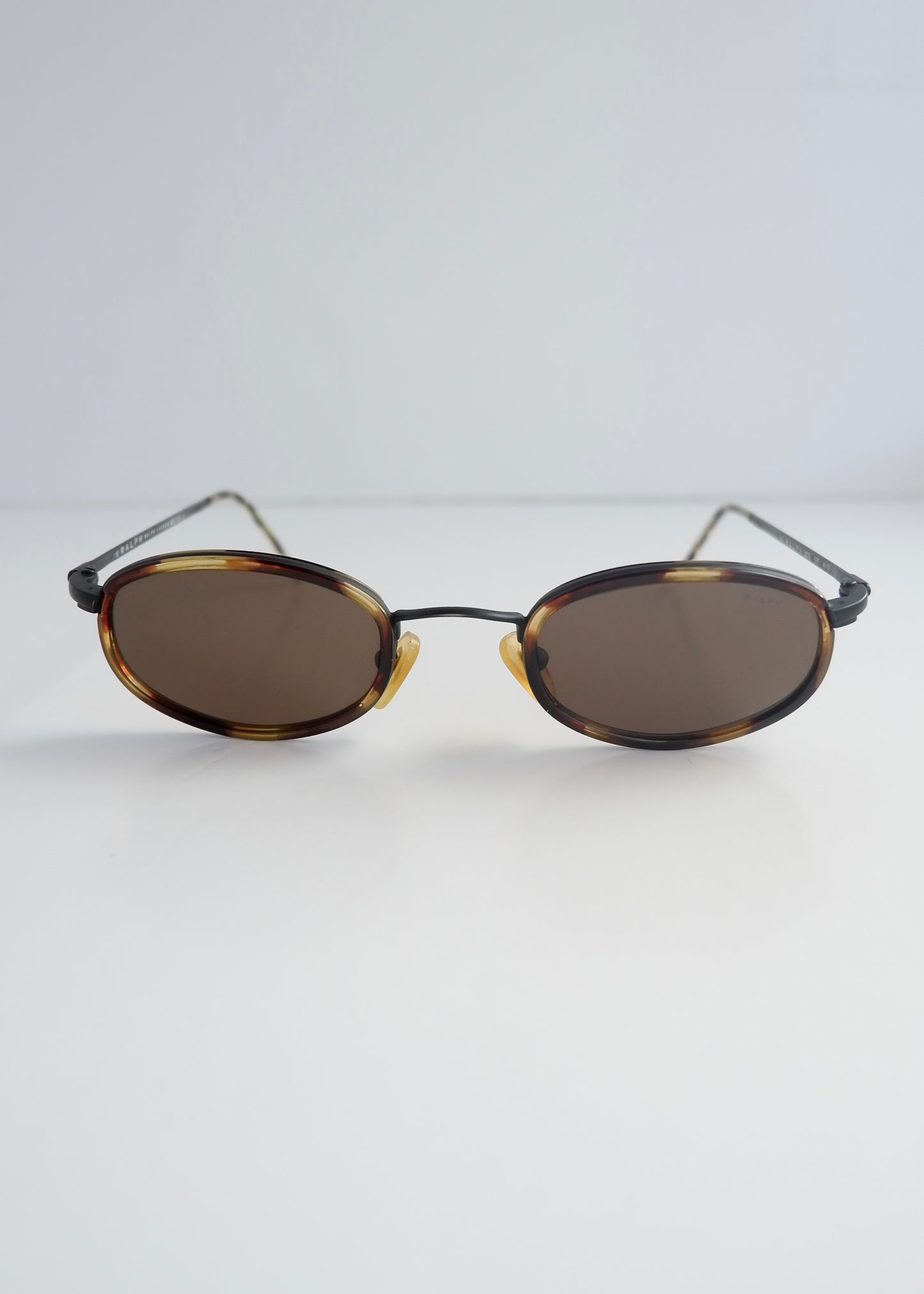 Authentic Preowned Polo Ralph Lauren Tortoise Round Frame Sunglasses