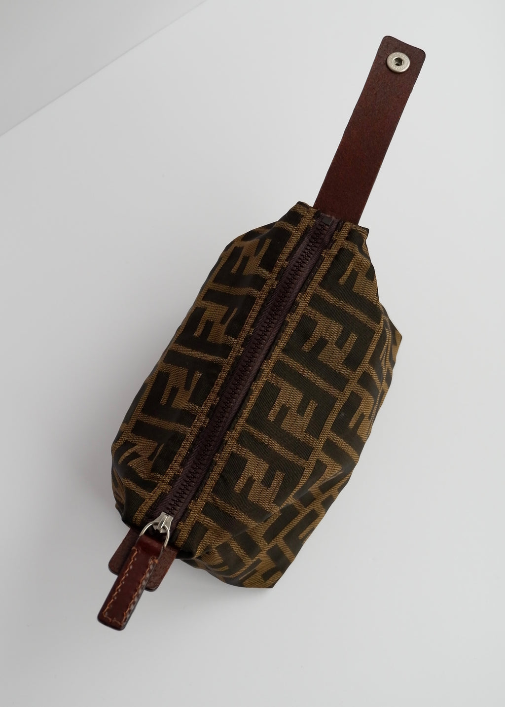 Authentic Preowned Fendi Zucca Hand Pouch