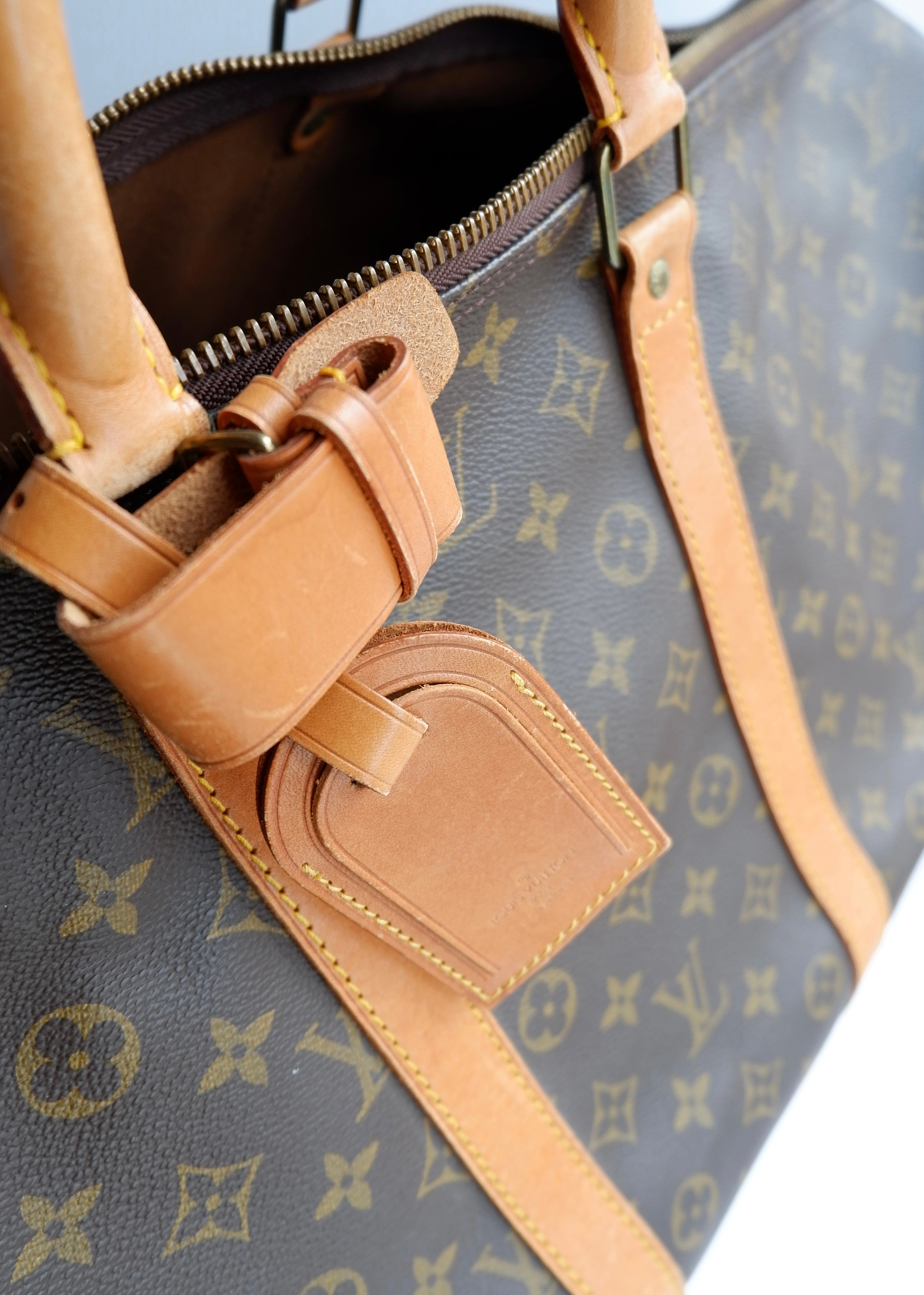 Authentique Louis Vuitton Monogram Keepall 55 d'occasion