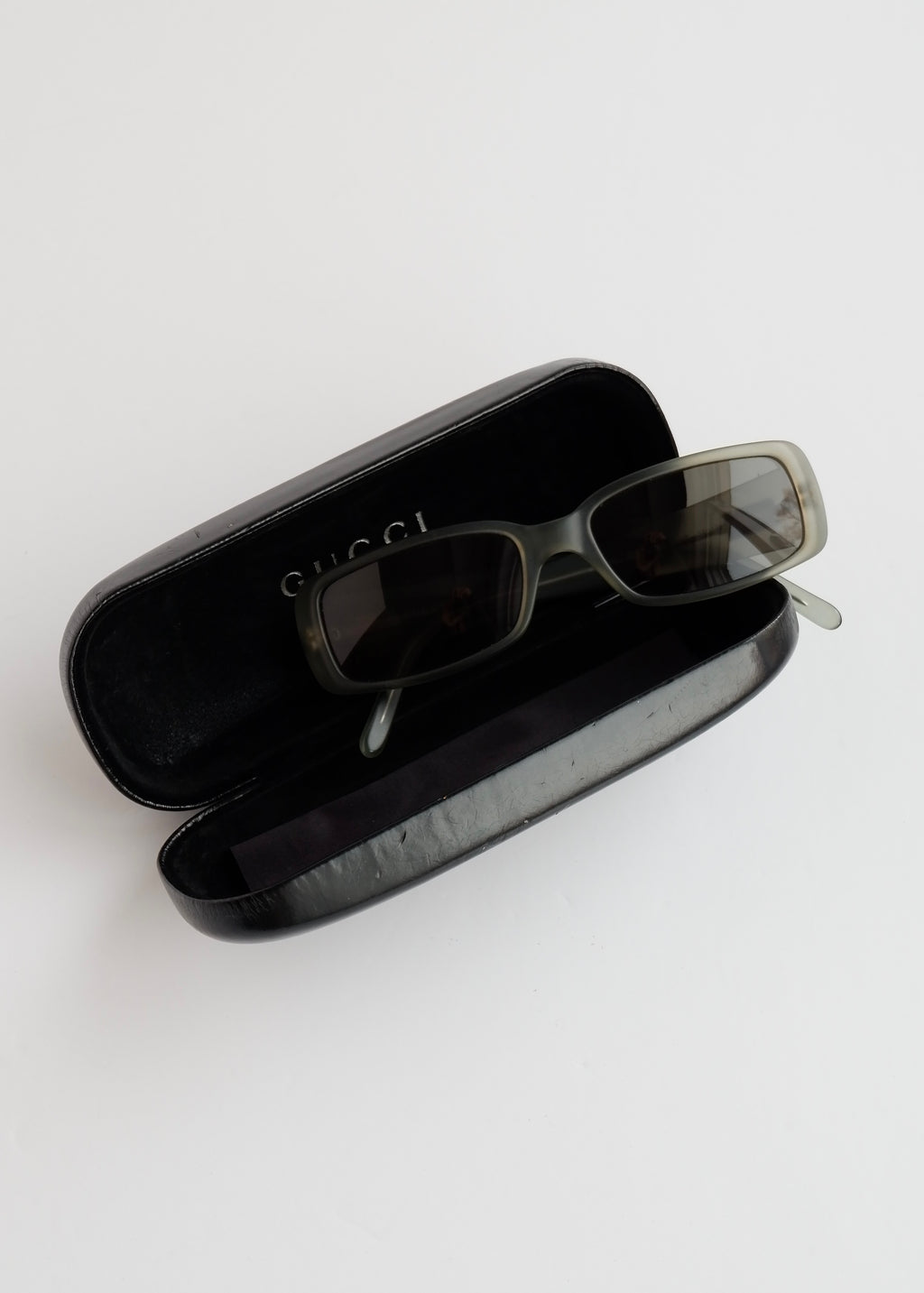 Authentic Preowned Gucci Grey Acetate Square Frame Sunglasses