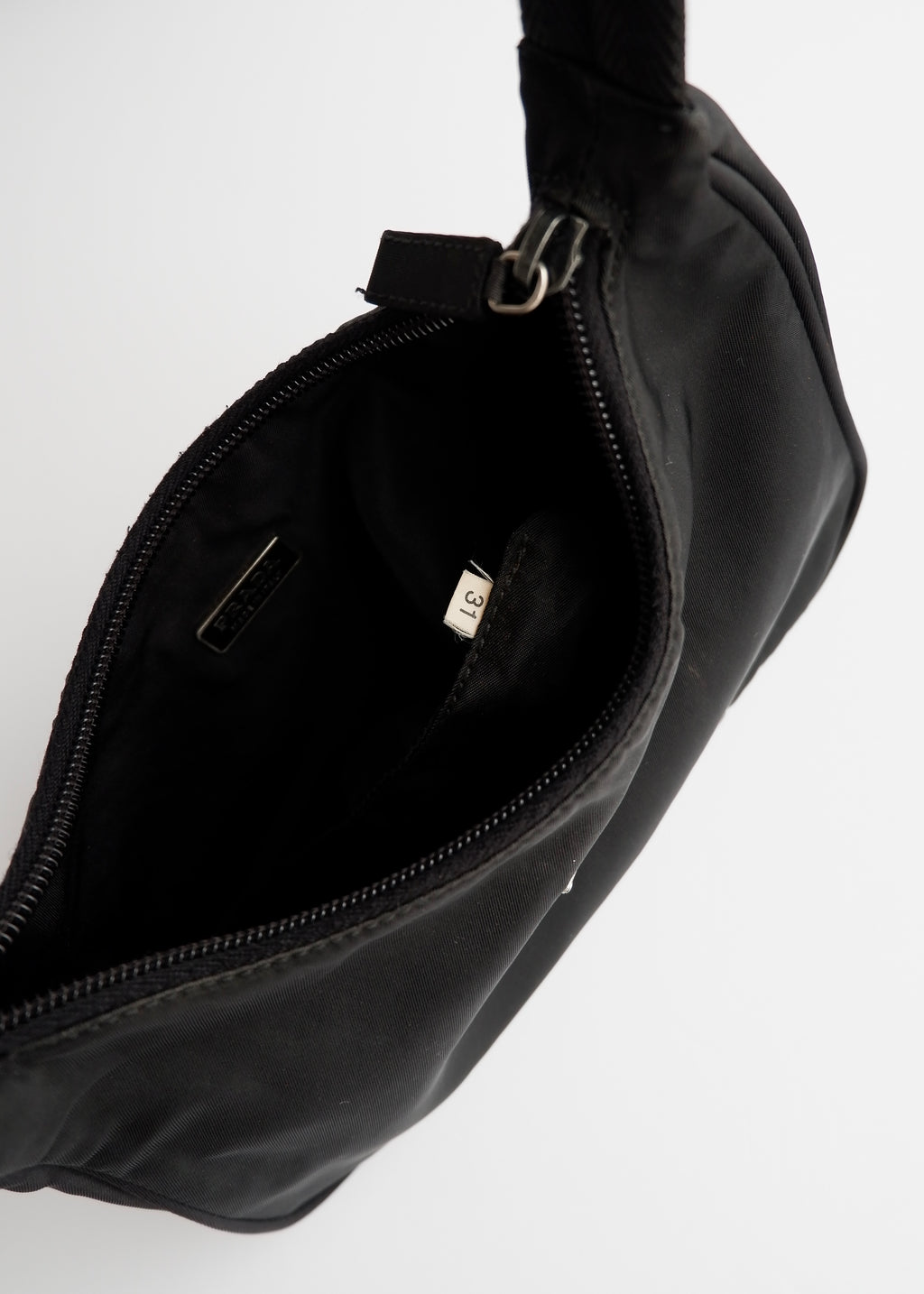 Authentic Preowned Prada Black Nylon Shoulder Bag