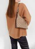 Preowned Gucci Brown GG Canvas Shoulder Bag