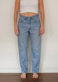Levis Vintage 550 Medium Light Wash Jeans - 30