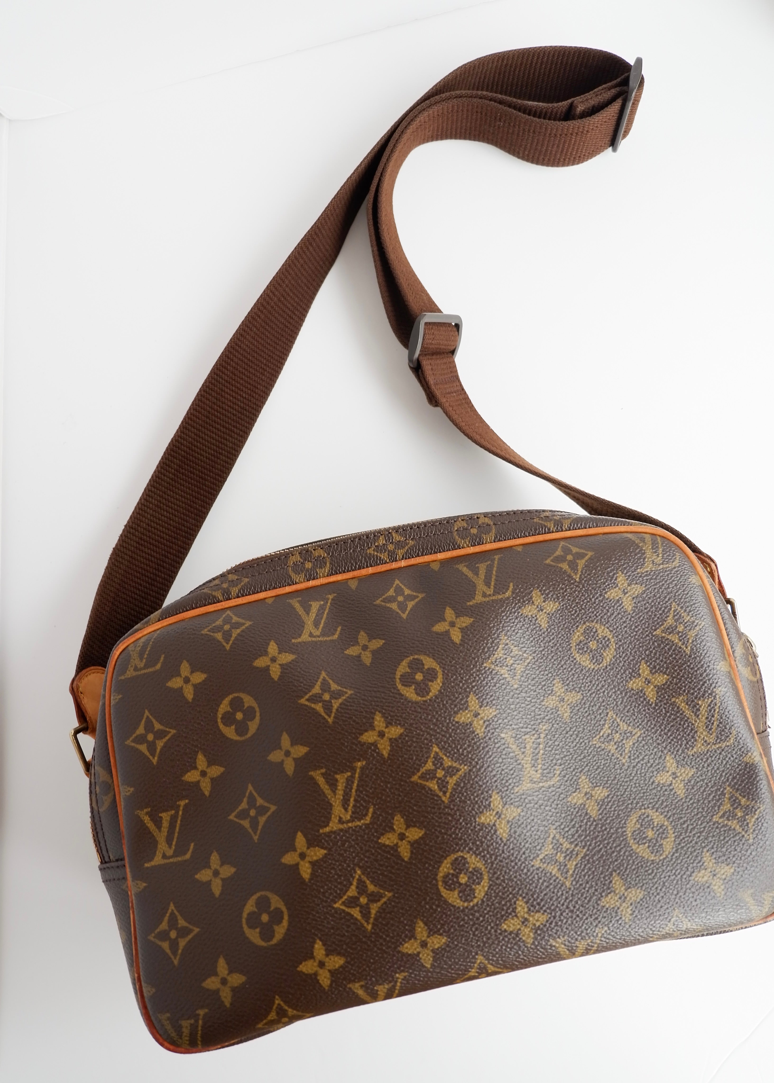 Authentic Preowned Louis Vuitton Monogram Reporter GM Crossbody