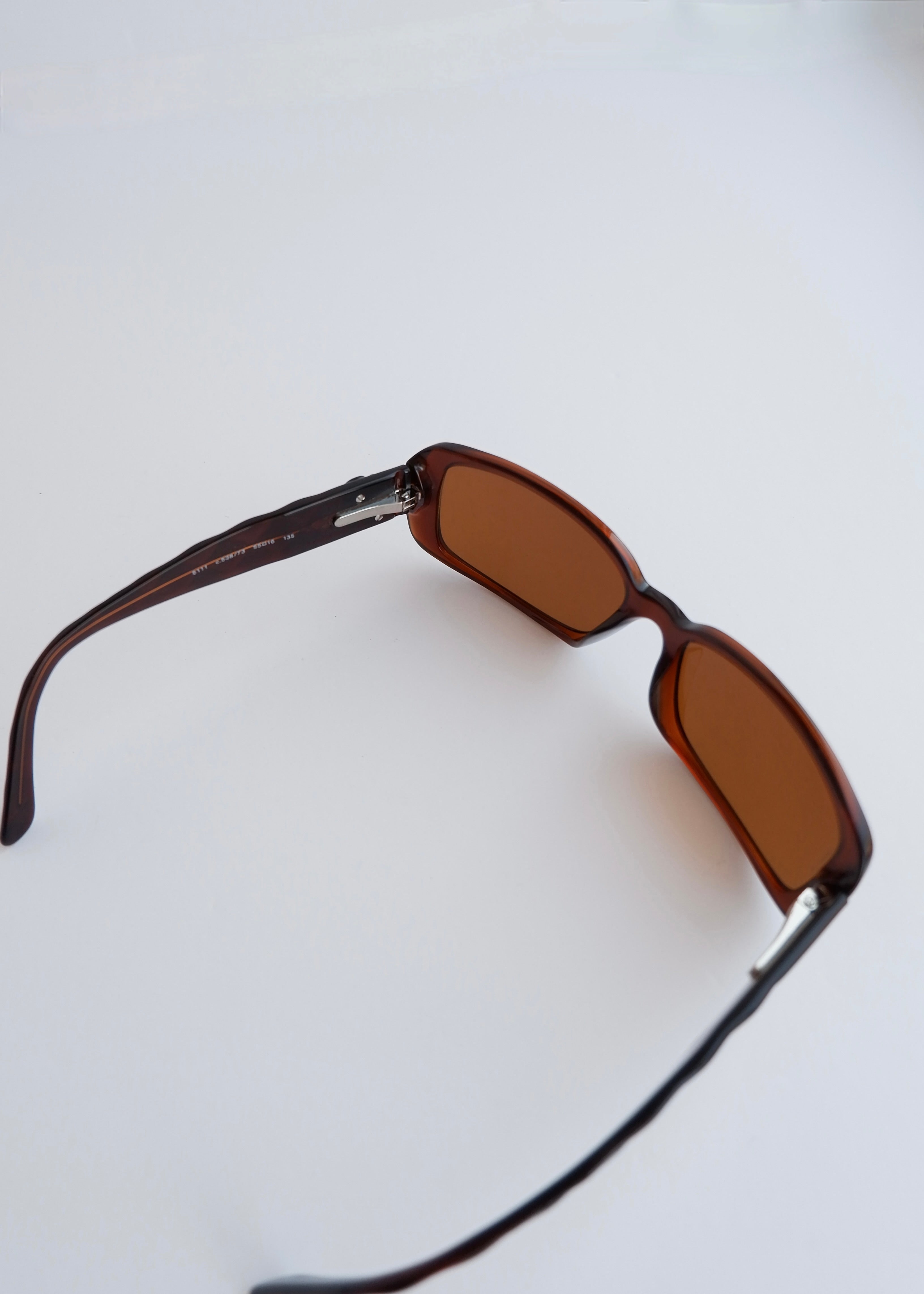 Authentic Preowned Chanel Brown Camellia Square Frame Sunglasses