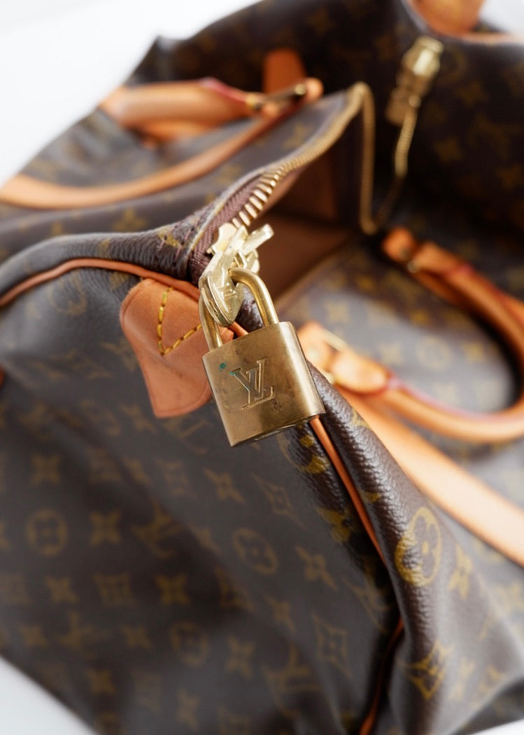 Sac Louis Vuitton Keepall 50 Monogram Authentique d'occasion