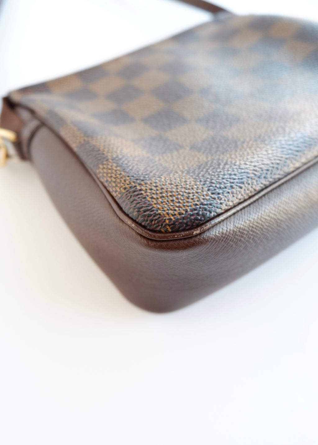 Authentic Preowned Louis Vuitton Damier Ebene Trousse Shoulder Bag