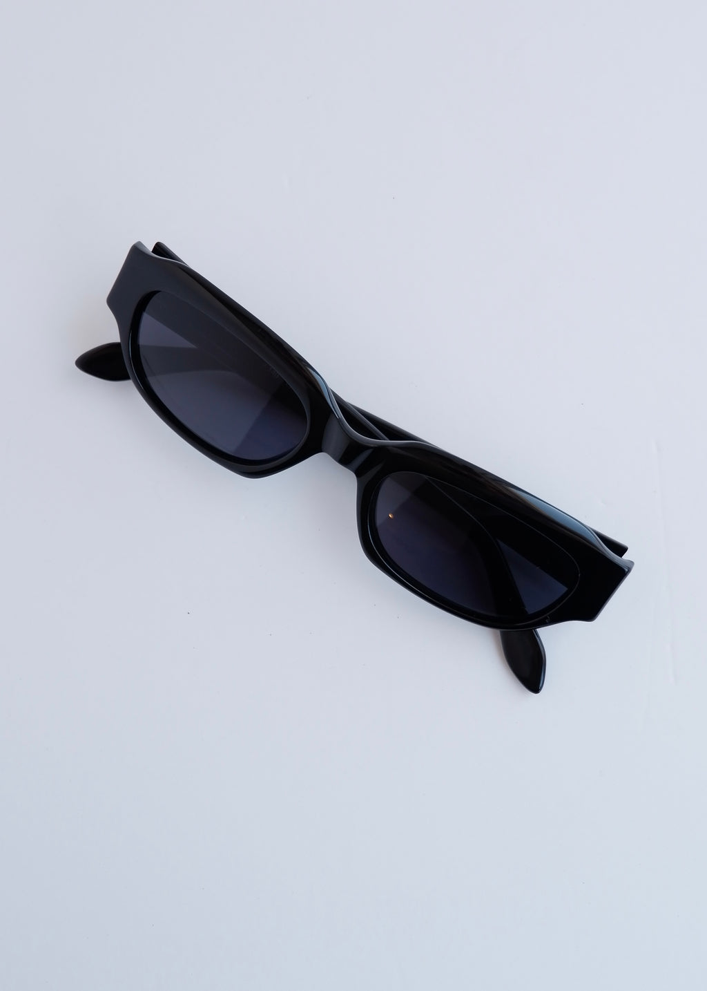 Authentiques lunettes de soleil à monture carrée noire Gucci d'occasion