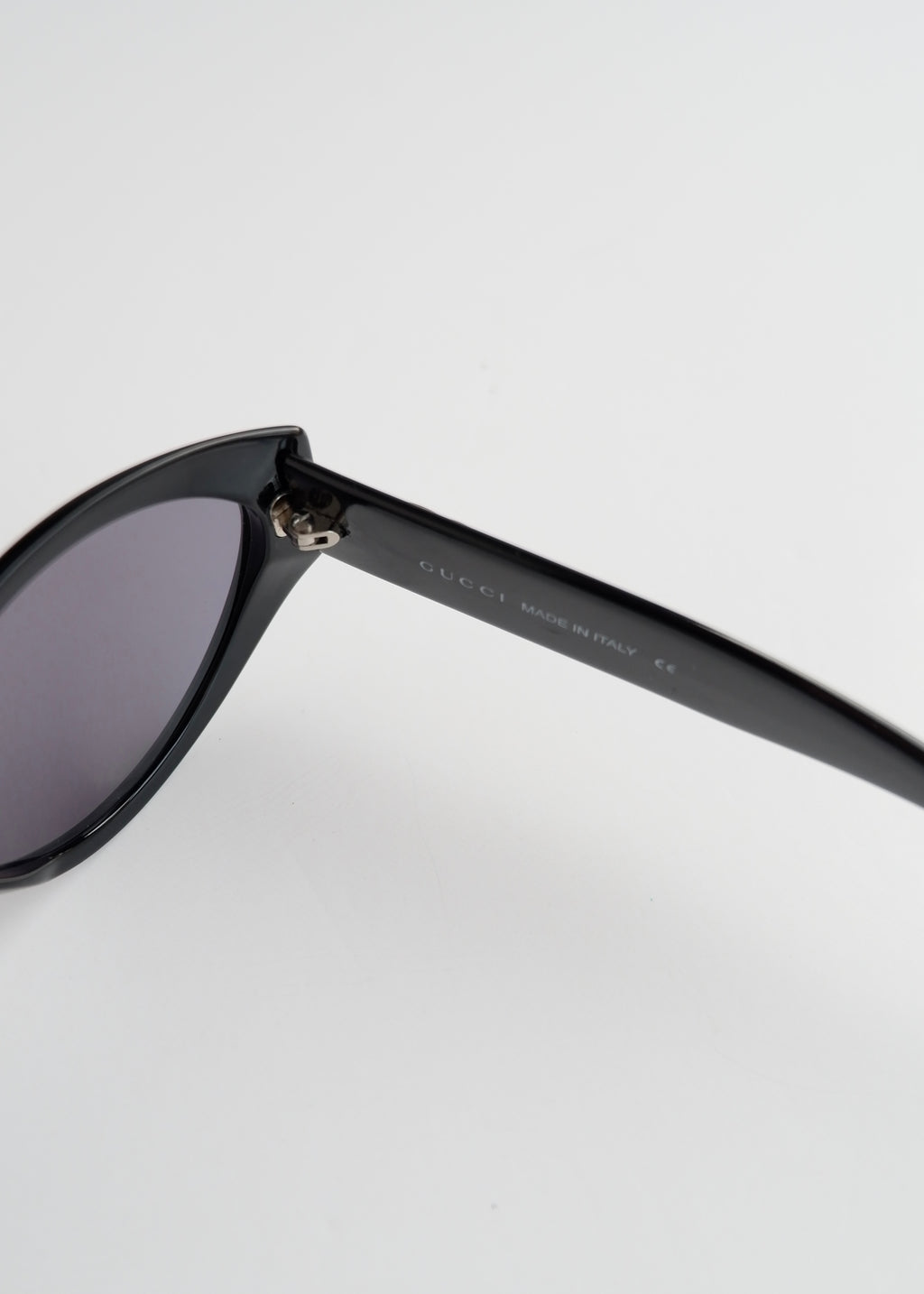 Authentic Preowned Gucci Black Cat Eye Sunglasses