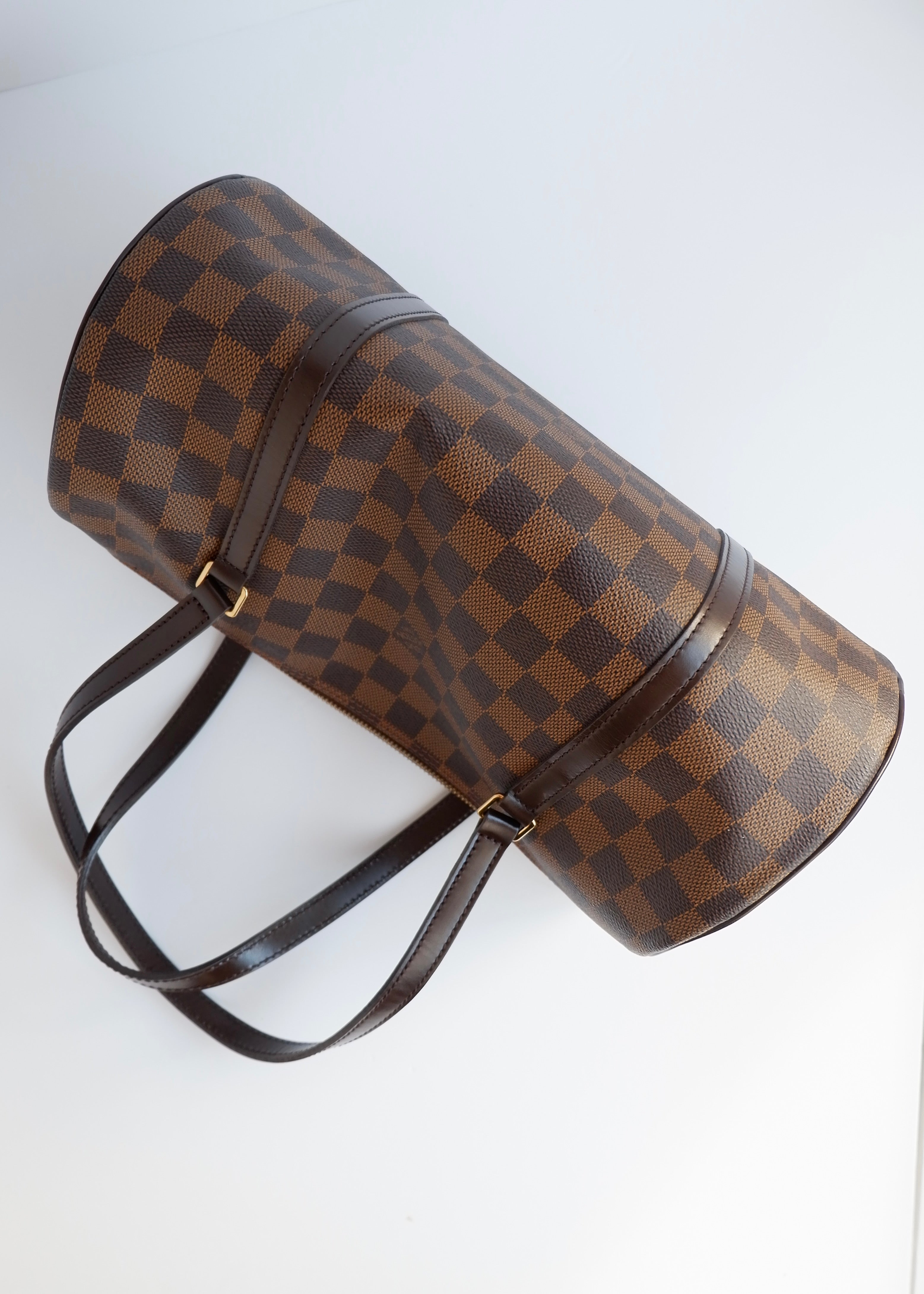 Authentique Sac d'occasion Louis Vuitton Damier Ebene Papillon 30