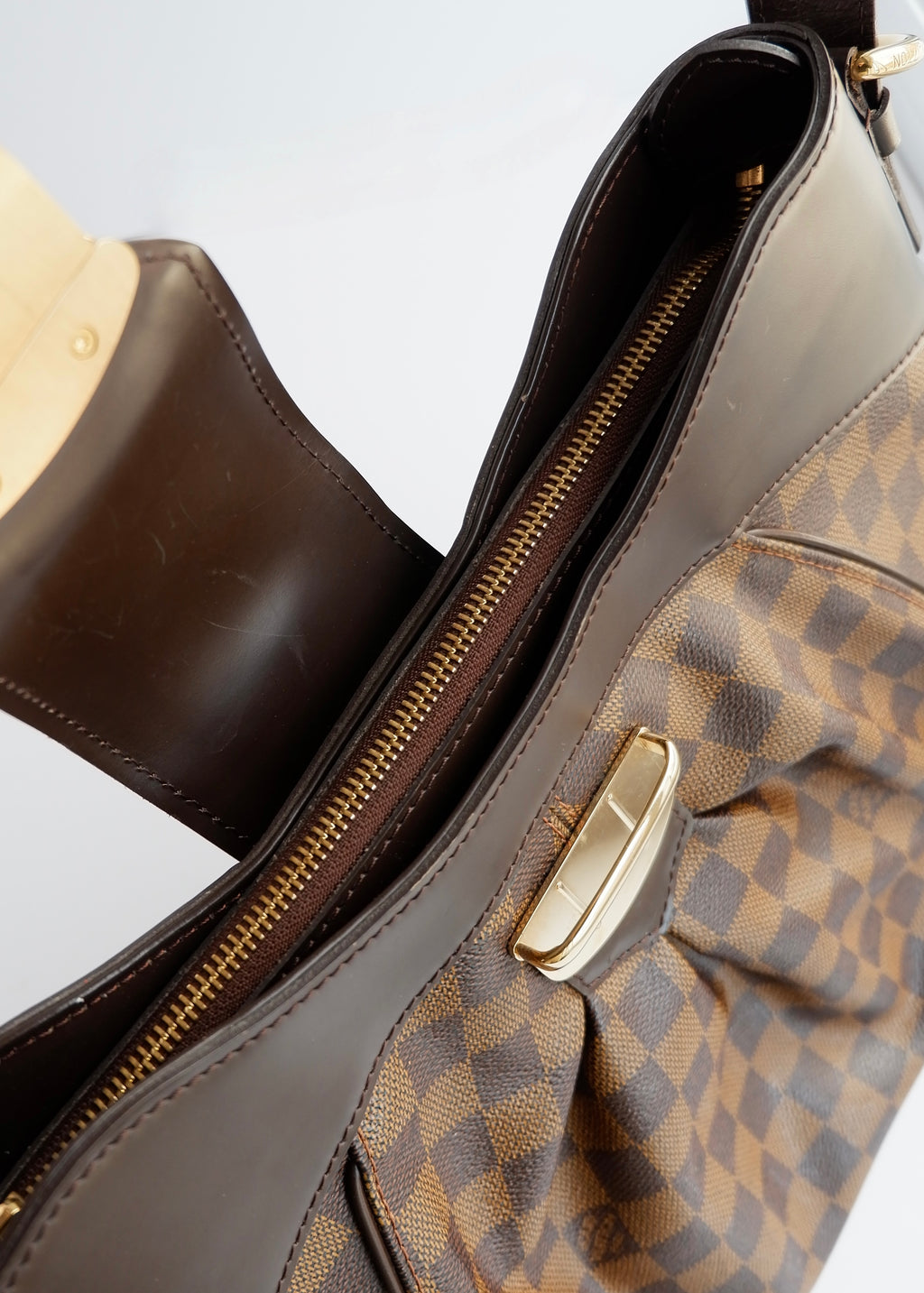 Authentic Preowned Louis Vuitton Damier Ebene Sistina MM Shoulder Bag