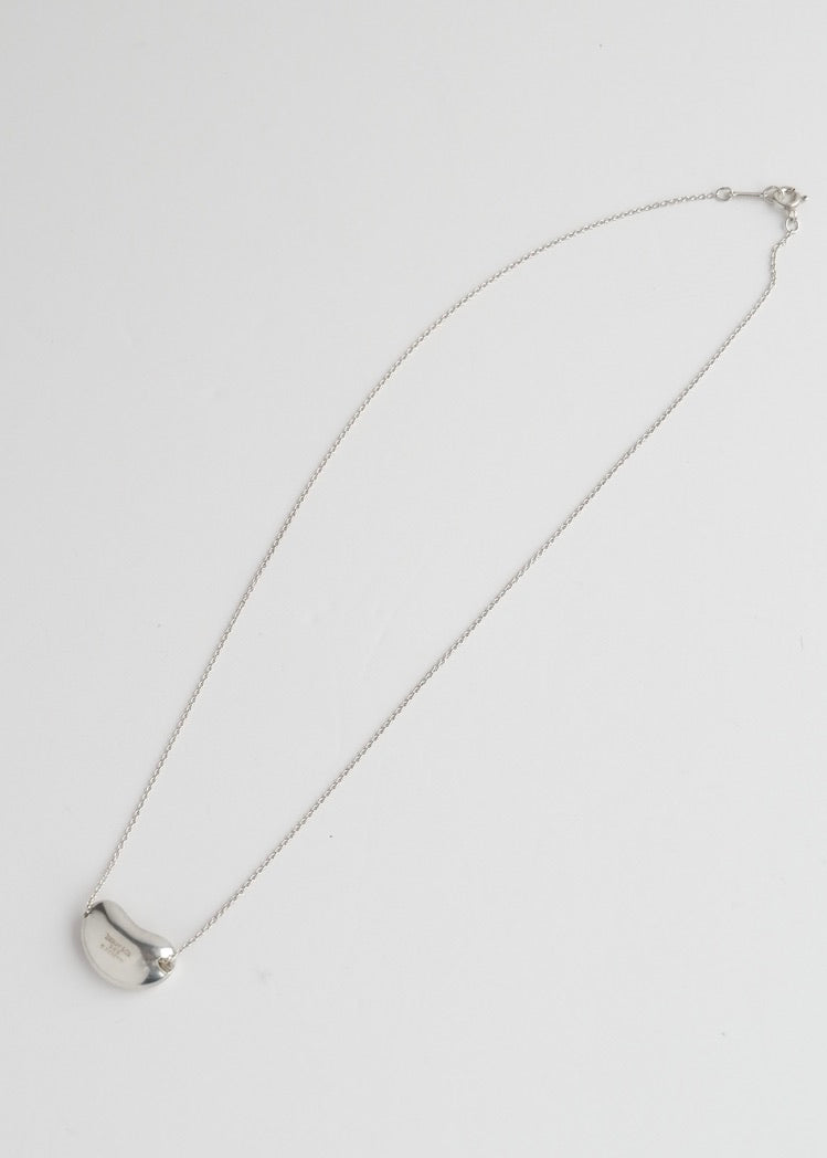 Authentique Collier Tiffany en Argent Grand Haricot d'Occasion