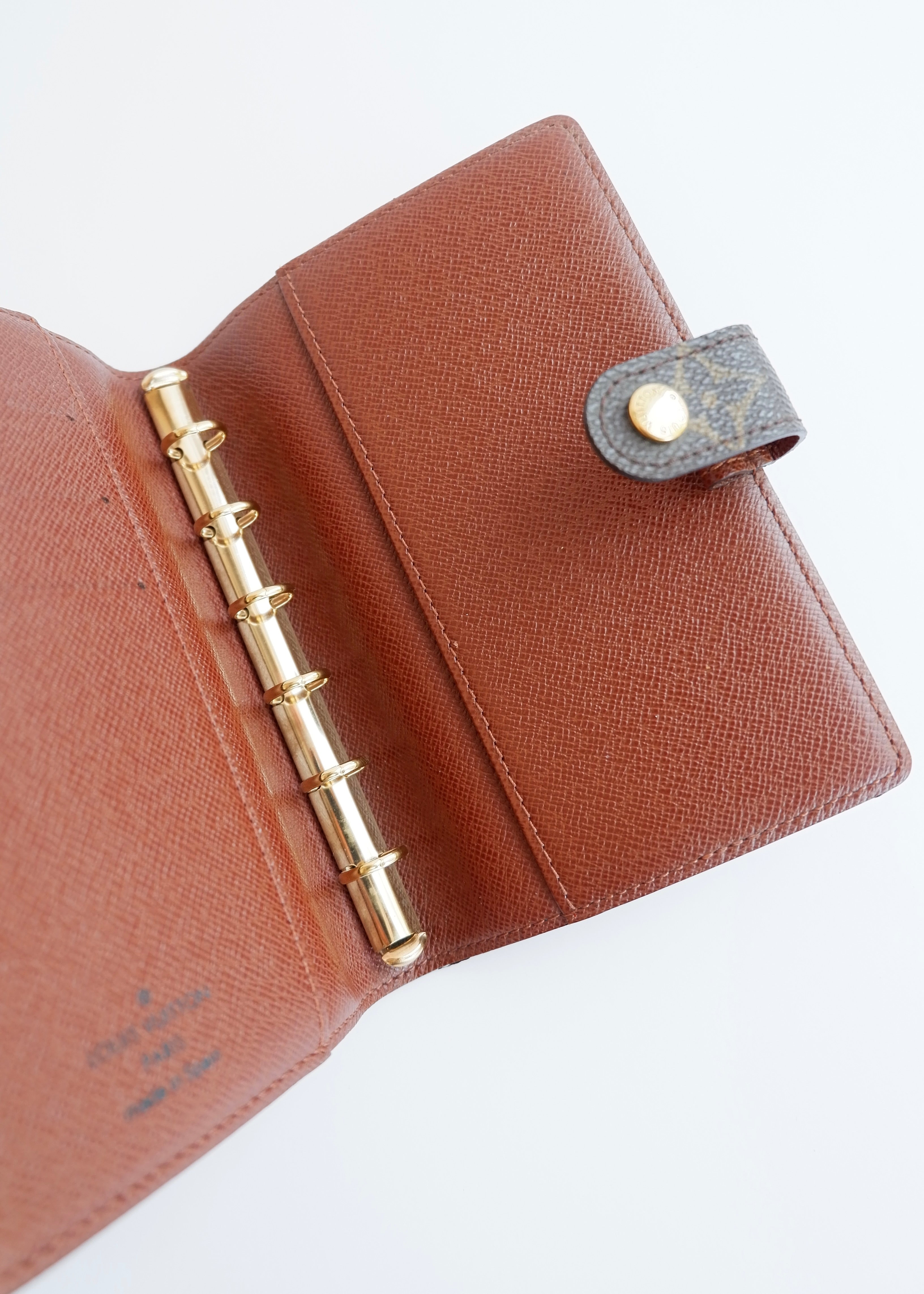 Authentique couverture d'agenda Louis Vuitton Monogram MM d'occasion
