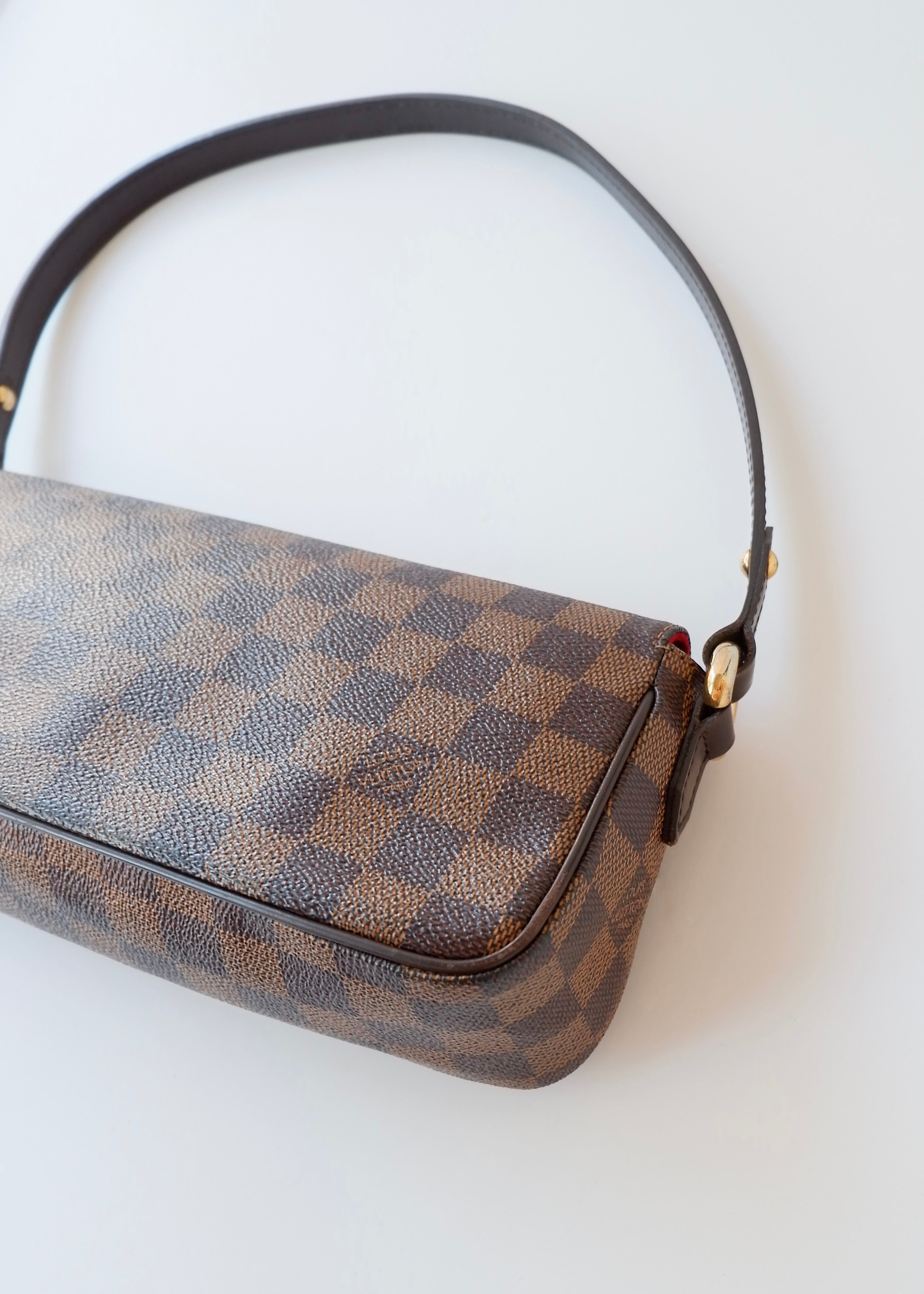 Preowned Louis Vuitton Damier Ebene Ravello PM