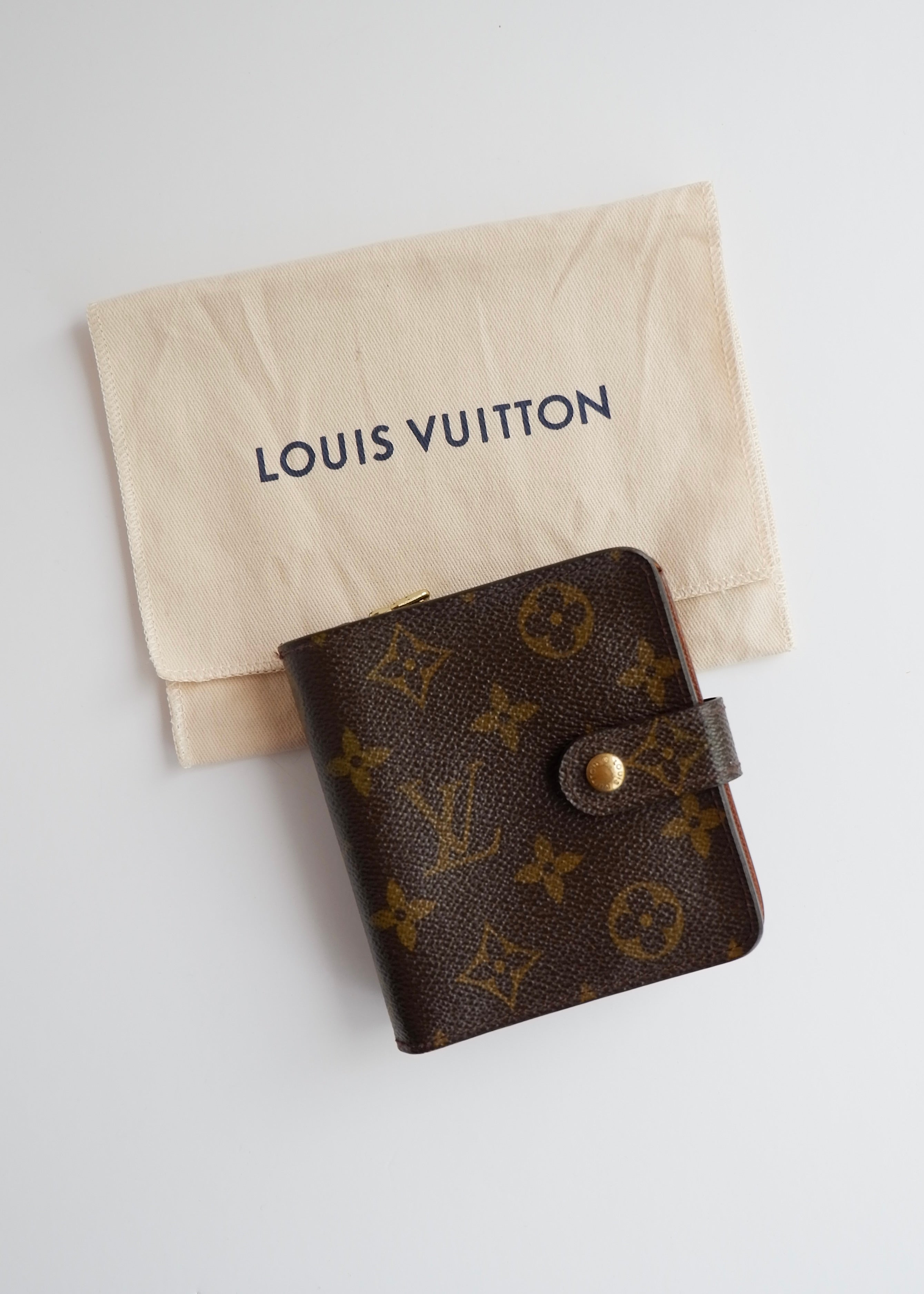 Authentic Preowned Louis Vuitton Monogram Compact Bi Fold Wallet