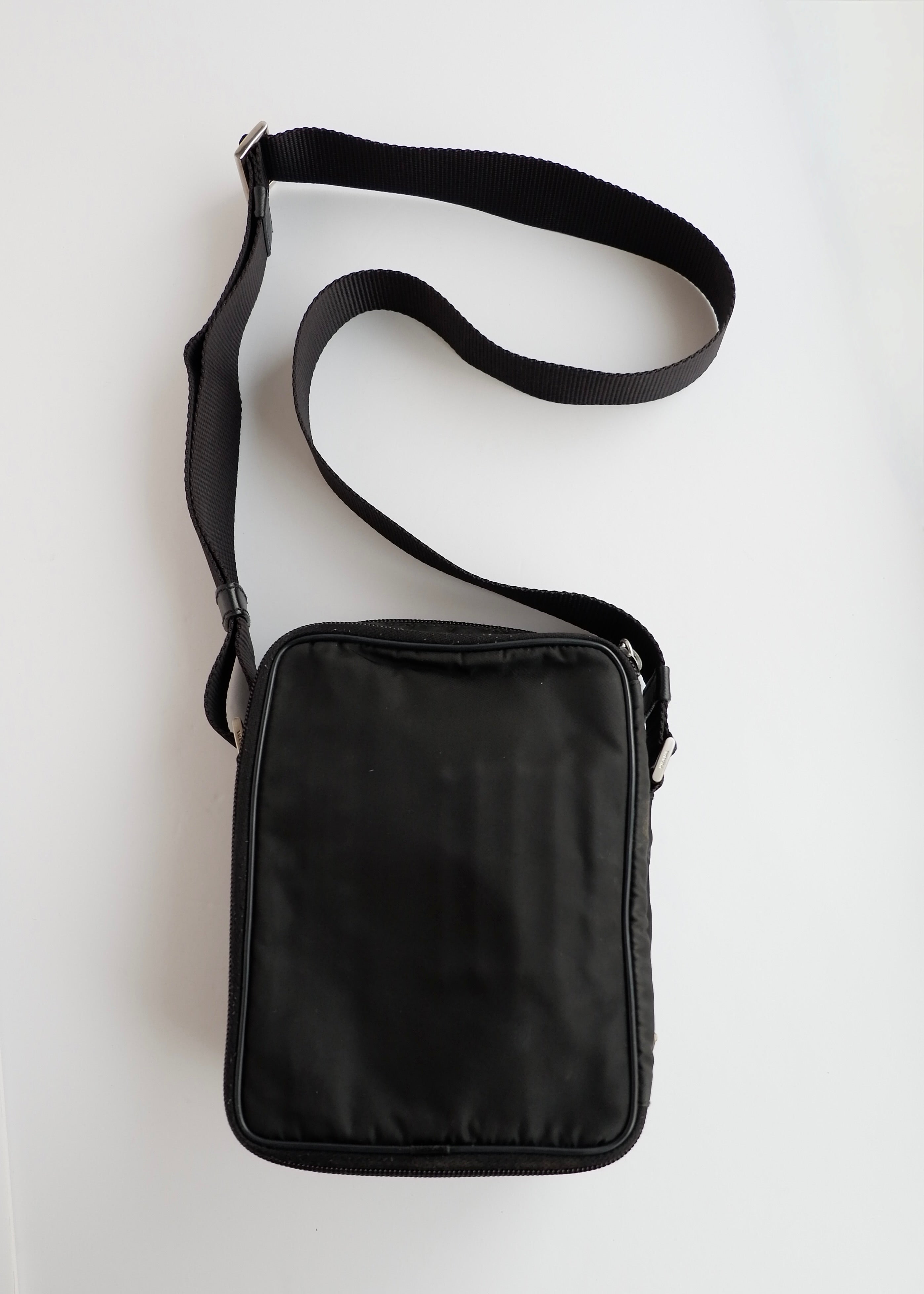 Authentic Preowned Prada Black Nylon Small Crossbody Bag